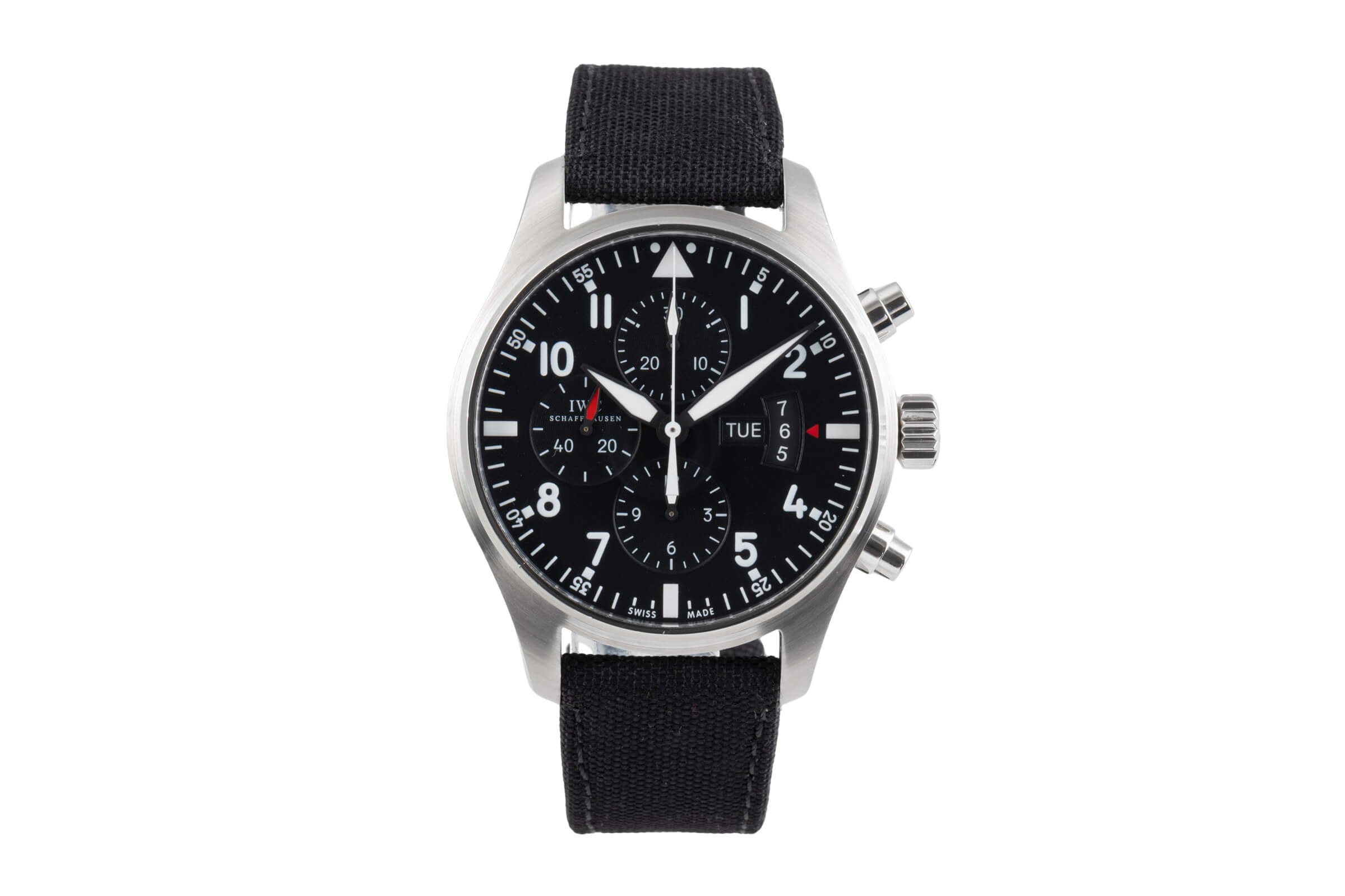 IWC Fliegerchronograph Chronograph Stahl Automatik Kal. C.79320 Ref. IW377701  | Zeitauktion