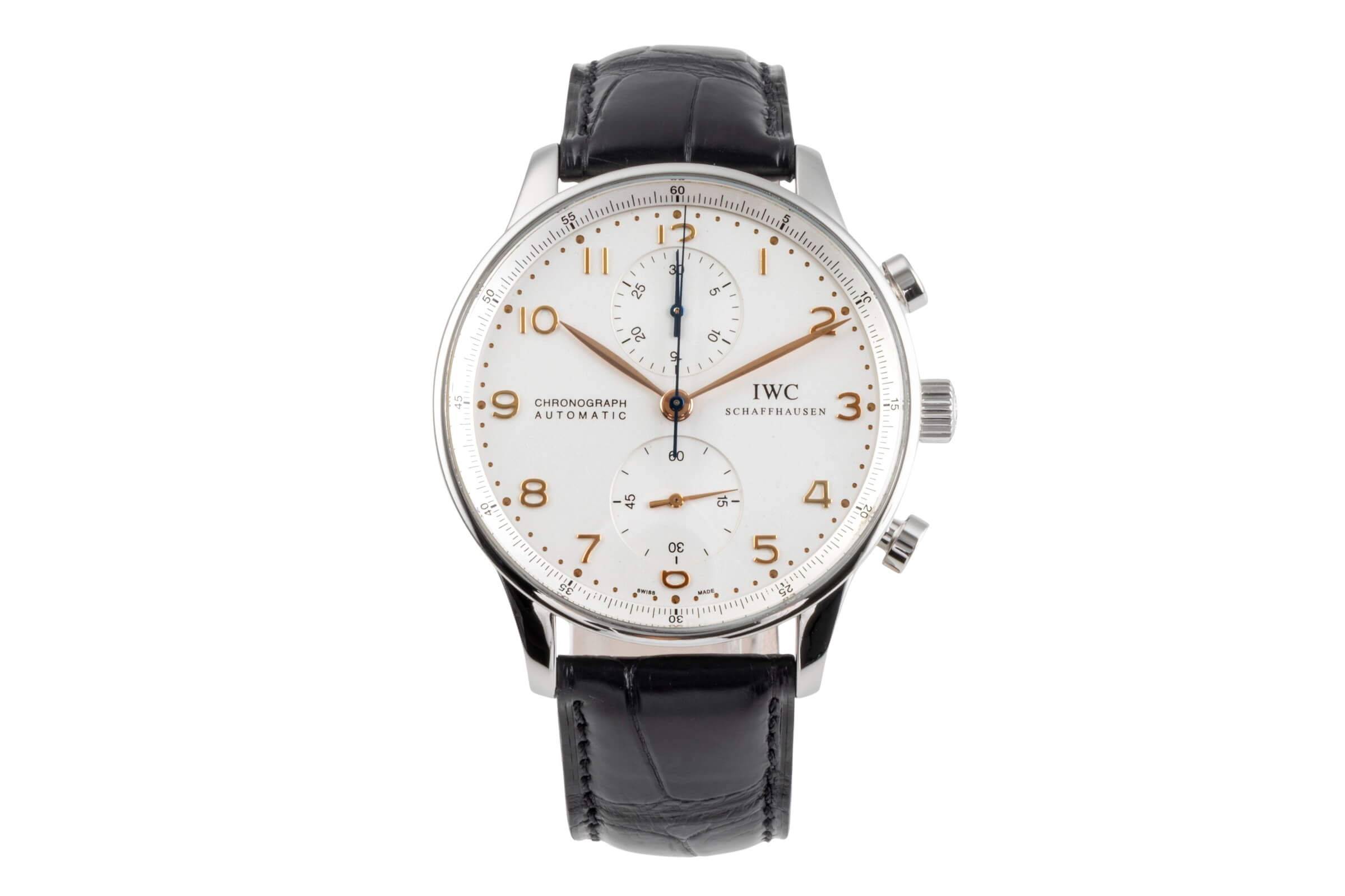 IWC Portugieser Chronograph Stahl Automatik Kal. C.79350 Ref. IW371401  | Zeitauktion