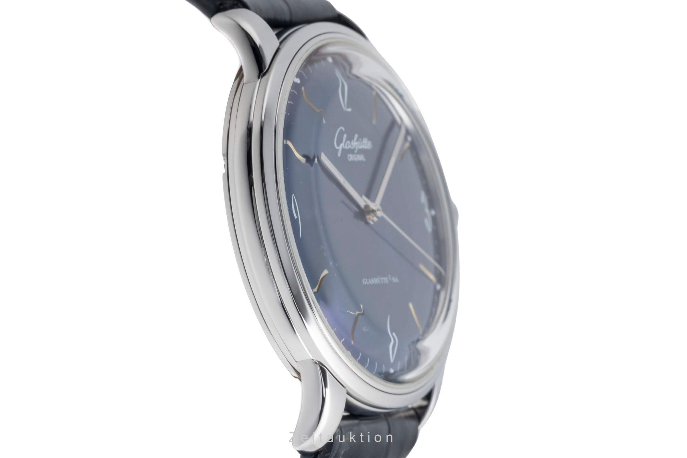 Glashütte Original * acero automático Kal. GO 39 Ref. 1-39-52-06-02-04  | Zeitauktion
