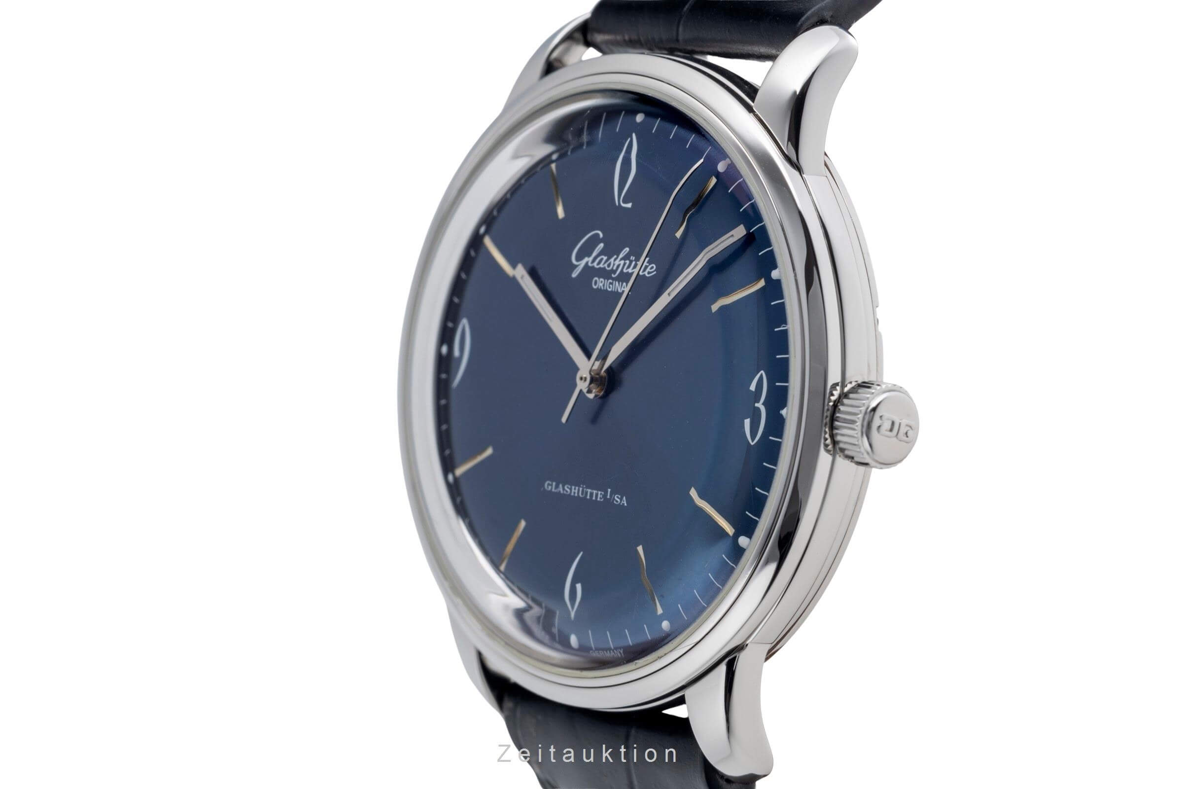 Glashütte Original * acero automático Kal. GO 39 Ref. 1-39-52-06-02-04  | Zeitauktion