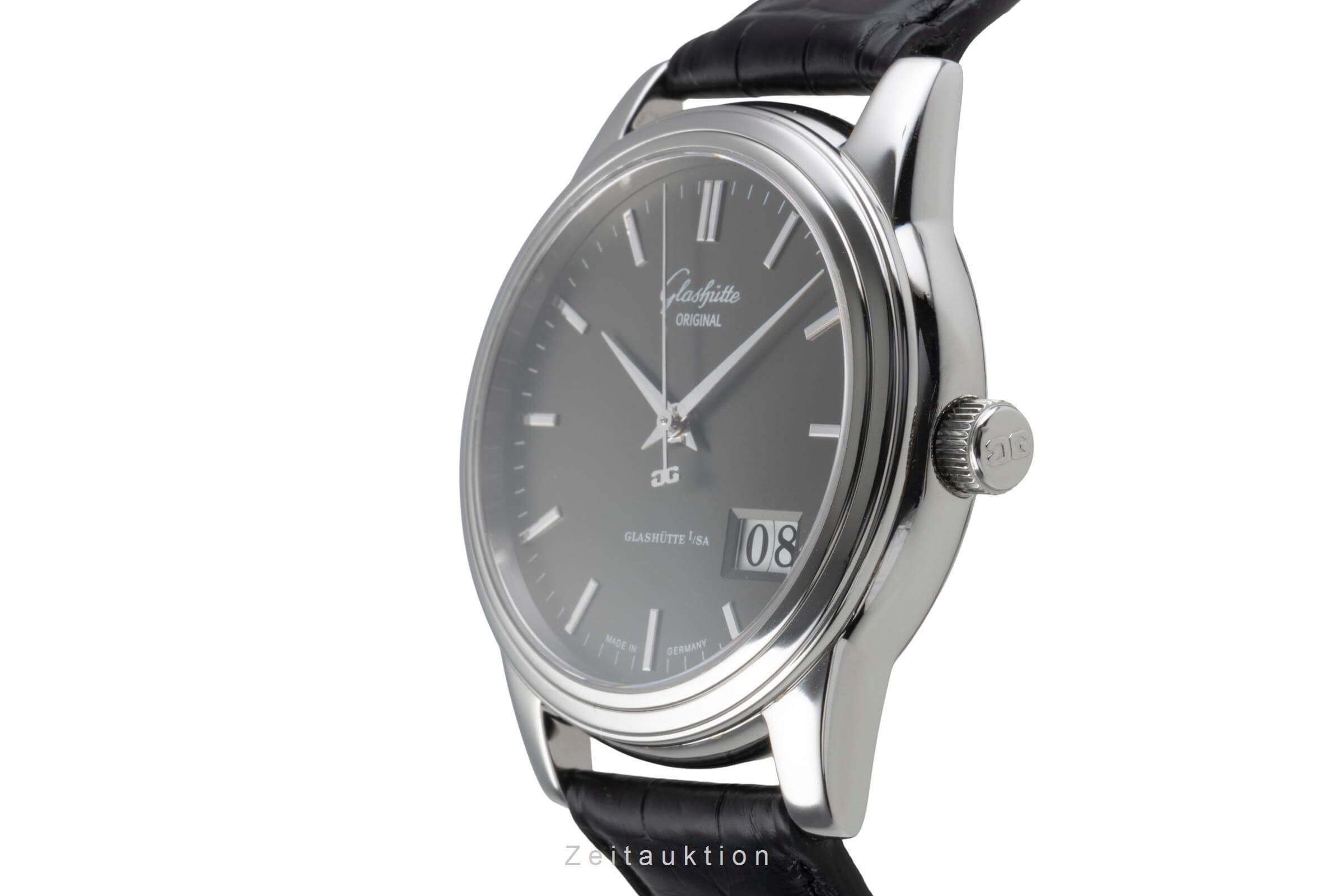 Glashütte Original Senator steel automatic Kal. GUB 39-41 Ref. 39.42.14.24.04  | Zeitauktion