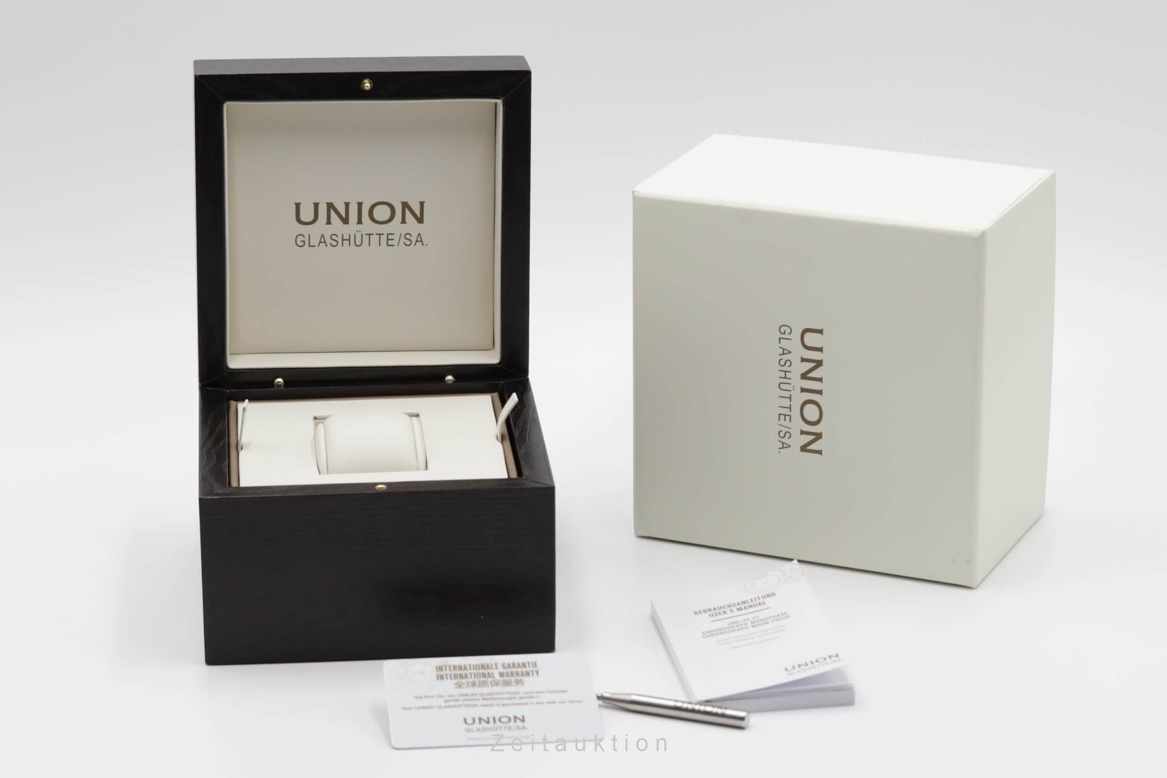 Union Glashütte Belisar cronografo acciaio automatismo Kal. UNG 25.S1 Ref. D009.425.16.017.00  | Zeitauktion