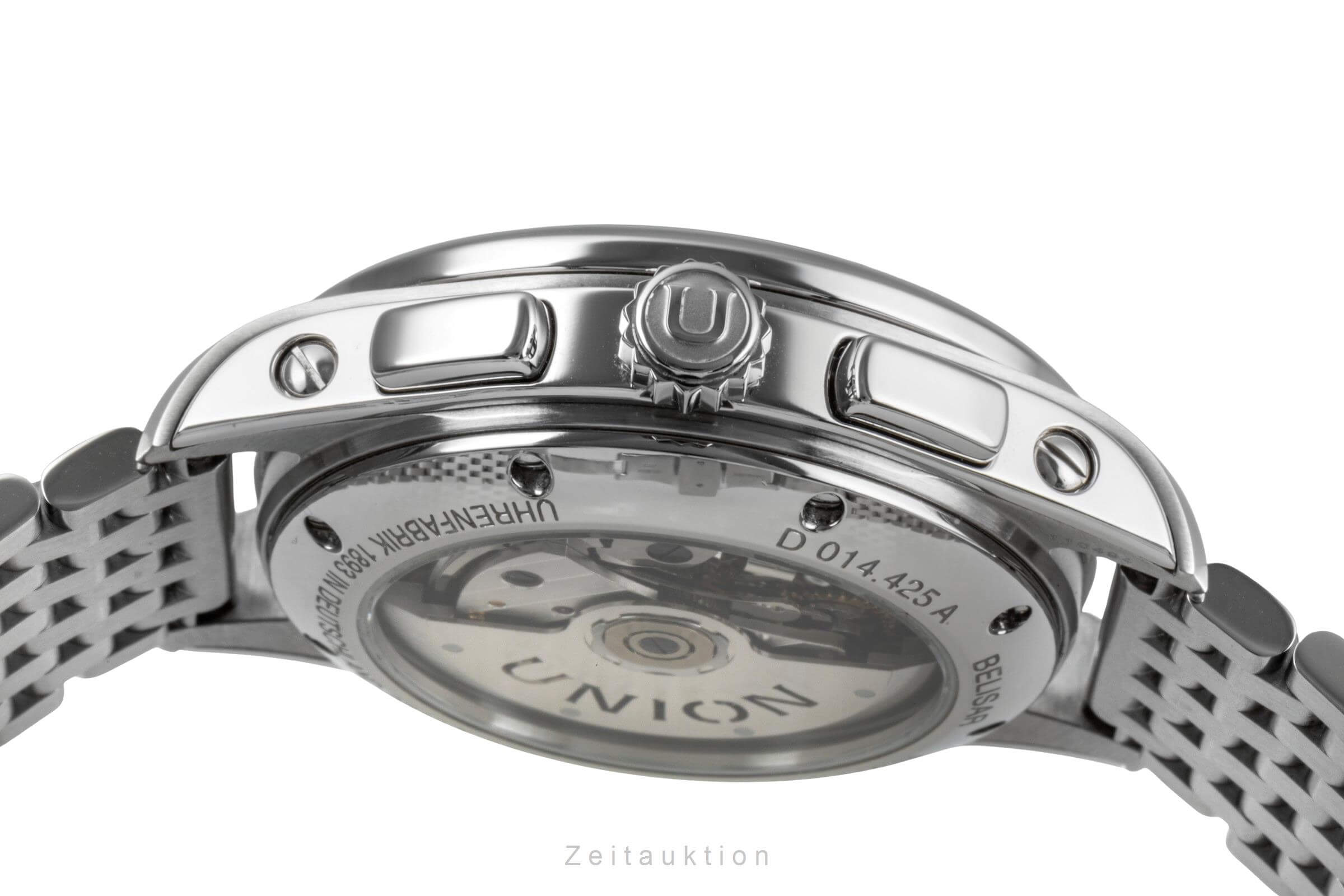 Union Glashütte Belisar cronografo acciaio automatismo Kal. UNG 25.S1 Ref. D009.425.16.017.00  | Zeitauktion