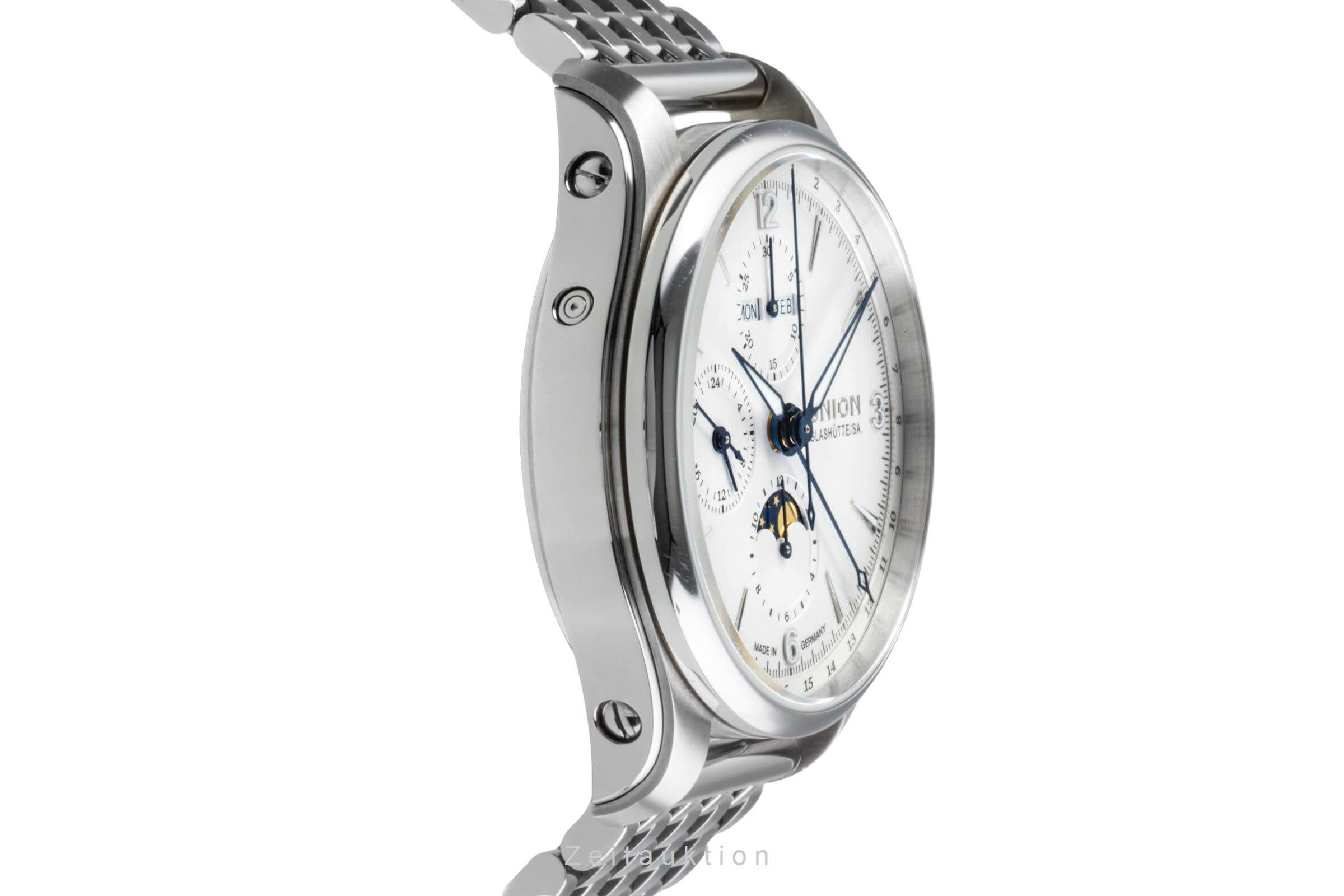 Union Glashütte Belisar cronografo acciaio automatismo Kal. UNG 25.S1 Ref. D009.425.16.017.00  | Zeitauktion