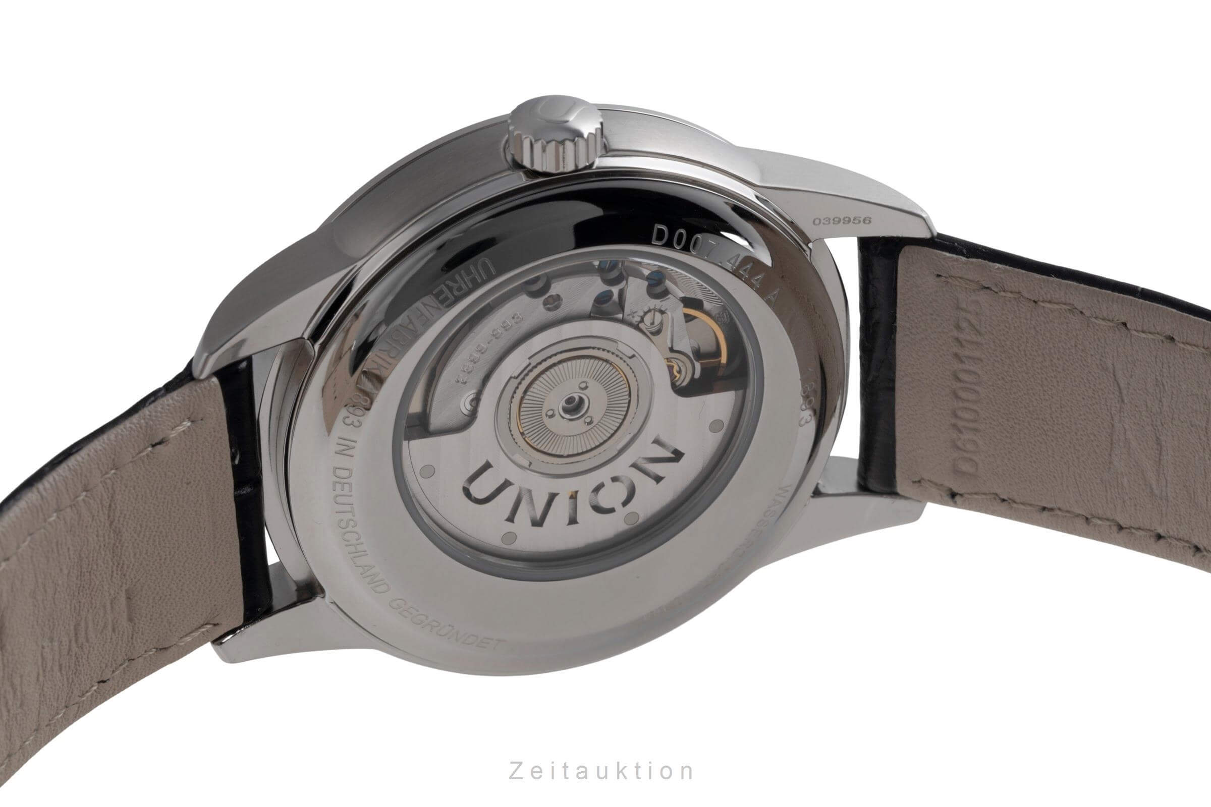 Union Glashütte 1893 acciaio automatismo Kal. 2899-993 Ref. D007.444.16.083.00	  | Zeitauktion