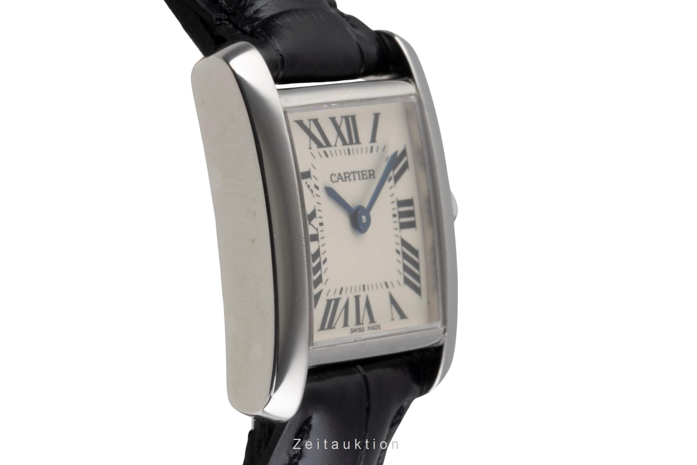 Cartier Tank Francaise or blanc 18 ct quartz Kal. 057 Ref. W50012S3  | Zeitauktion