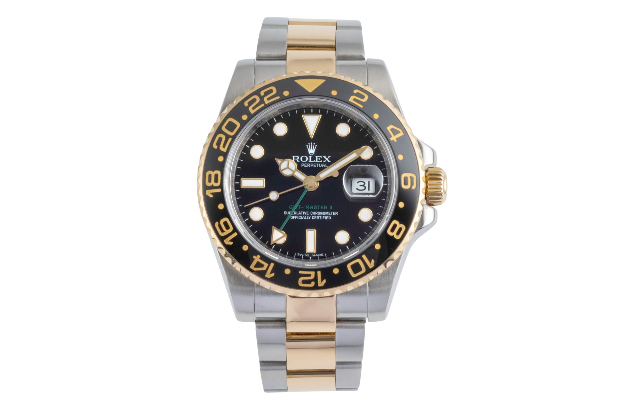 Rolex GMT-Master II steel / gold automatic Kal. 3186 Ref. 116713LN  | Zeitauktion