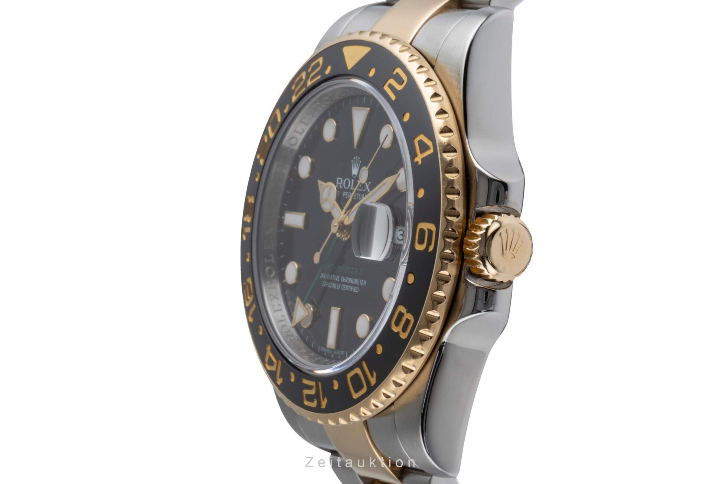 Rolex GMT-Master II Stahl / Gold Automatik Kal. 3186 Ref. 116713LN  | Zeitauktion