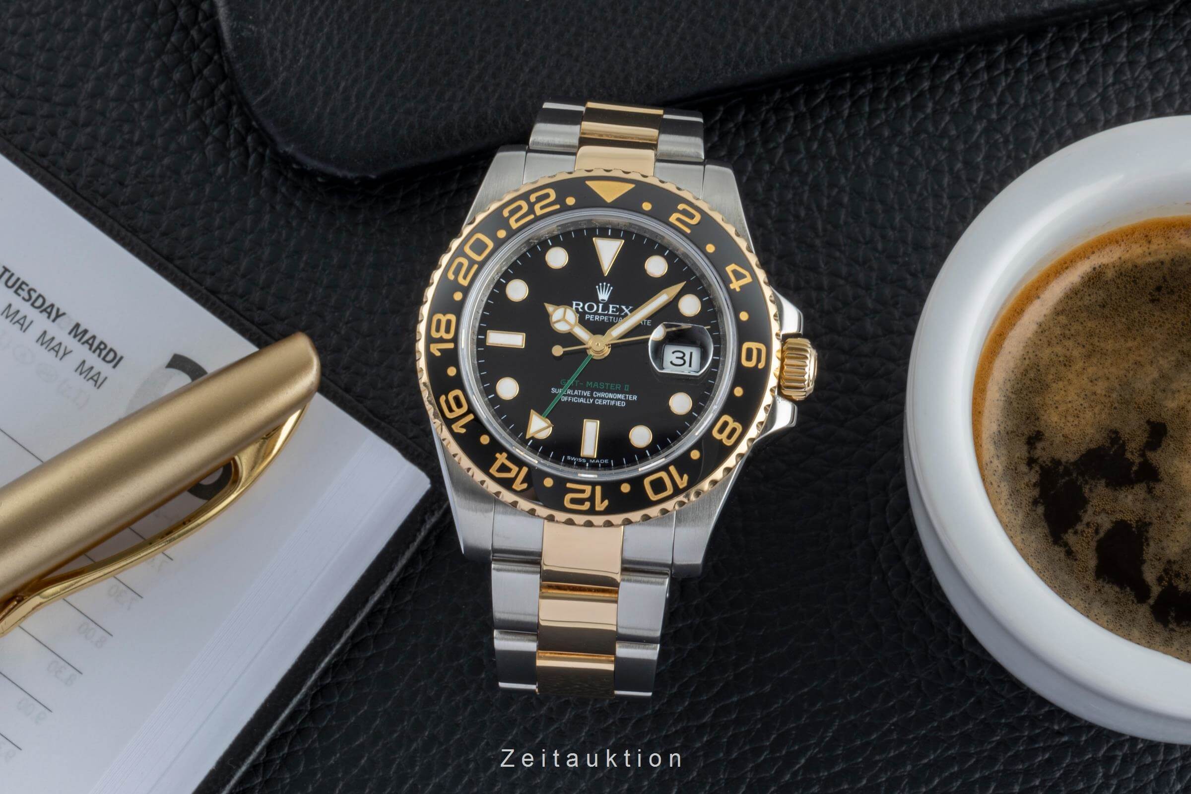 Rolex GMT-Master II Stahl / Gold Automatik Kal. 3186 Ref. 116713LN  | Zeitauktion
