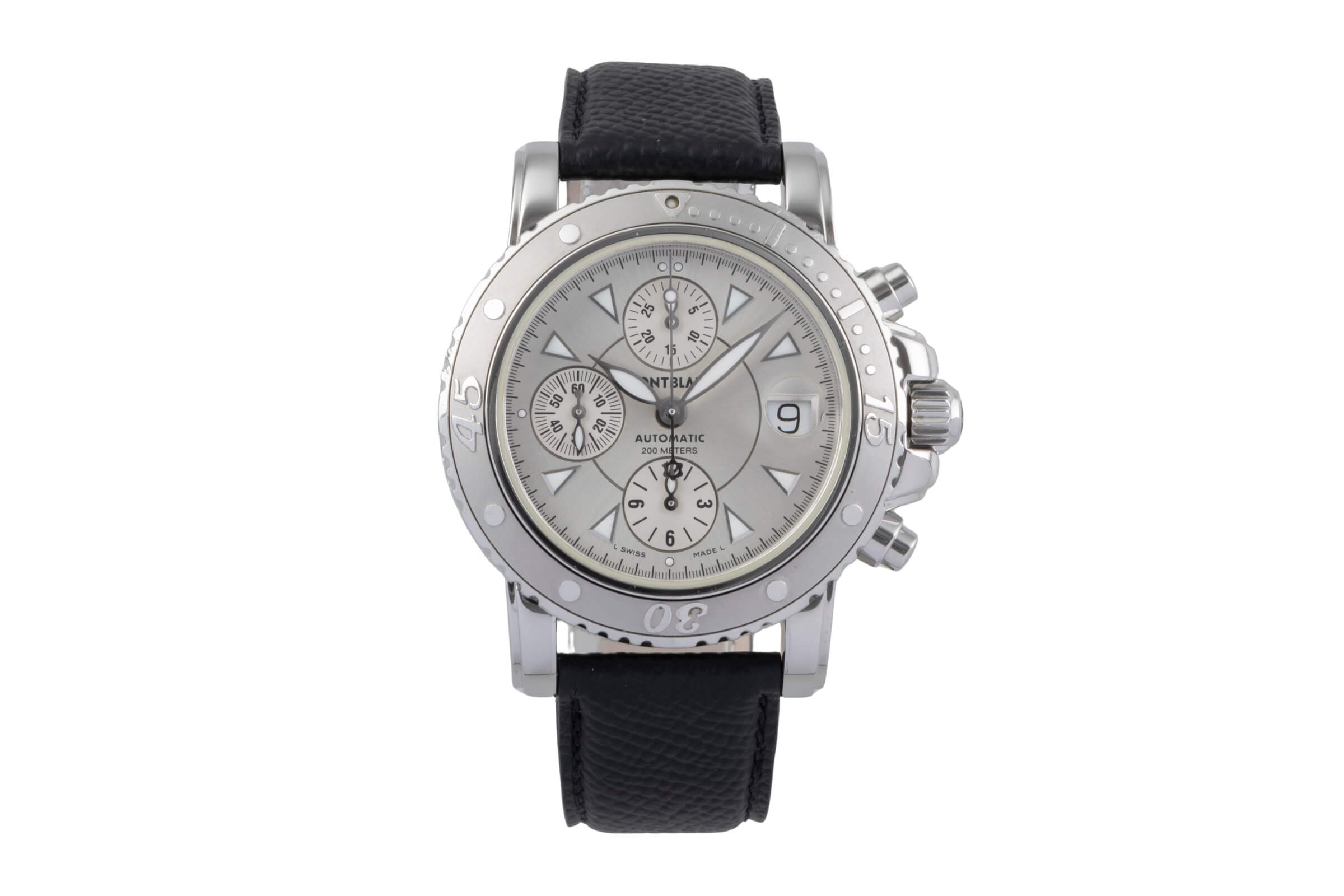 Montblanc Meisterstück chronograph steel automatic Kal. MB 4810.501 Ref. 7034  | Zeitauktion