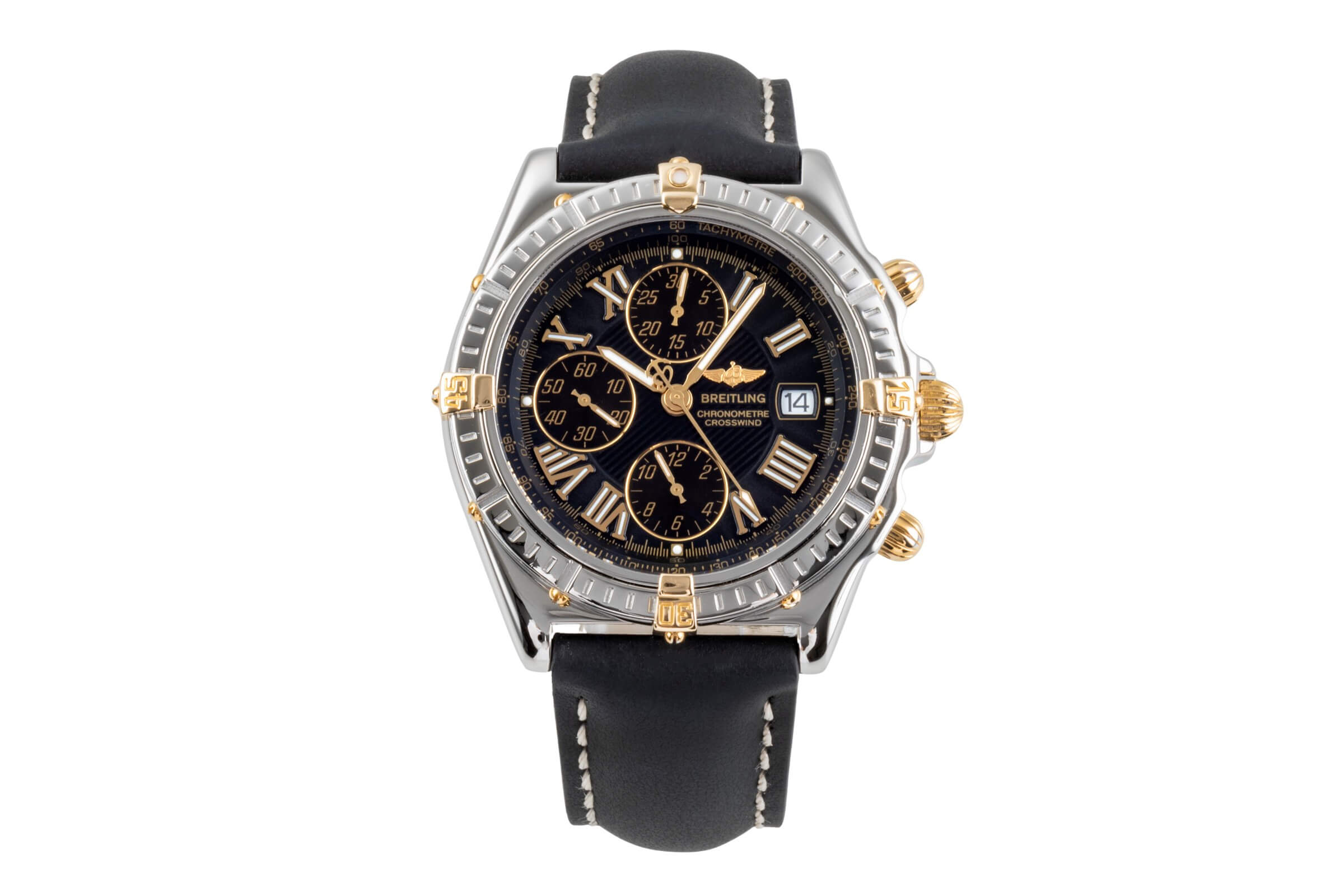 Breitling Crosswind Chronograph Stahl / Gold Automatik Kal. B13 Ref. B13355  | Zeitauktion