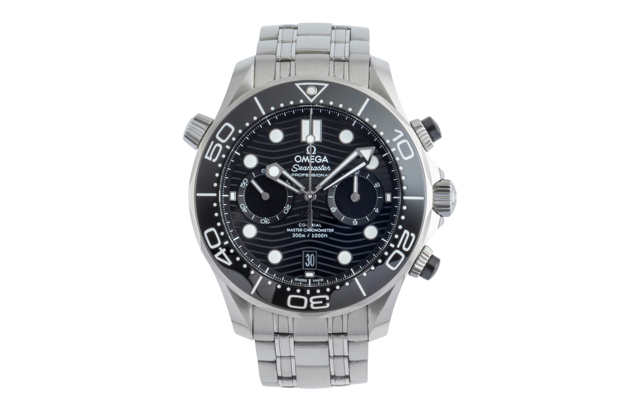 Omega Seamaster chronograph steel automatic Kal. 9900 Ref. 210.30.44.51.01.001  | Zeitauktion