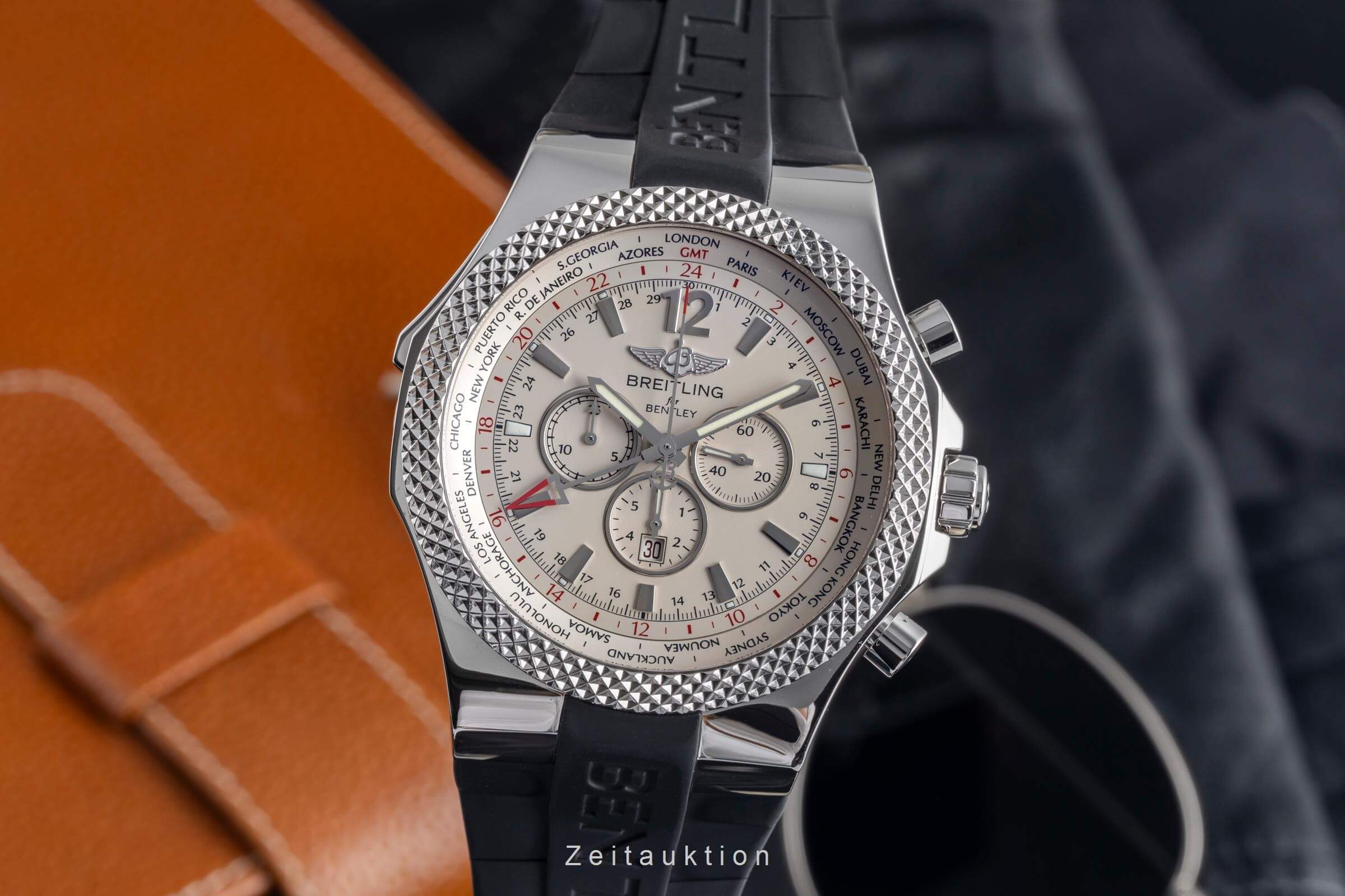 Breitling Bentley cronografo acciaio automatismo Kal. B47 Ref. A4736212/G657  | Zeitauktion
