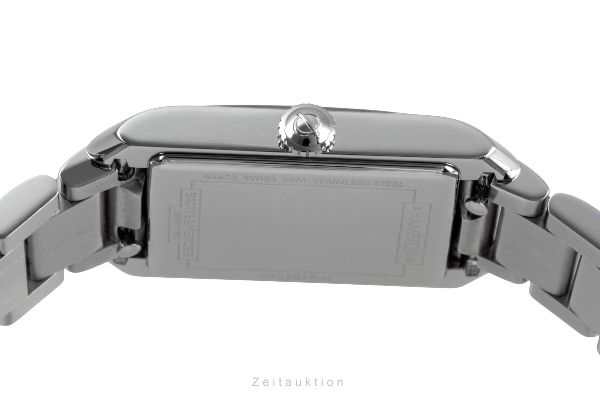 Baume & Mercier Hampton acier quartz Kal. BM 7057 Ref. M0A10474  | Zeitauktion