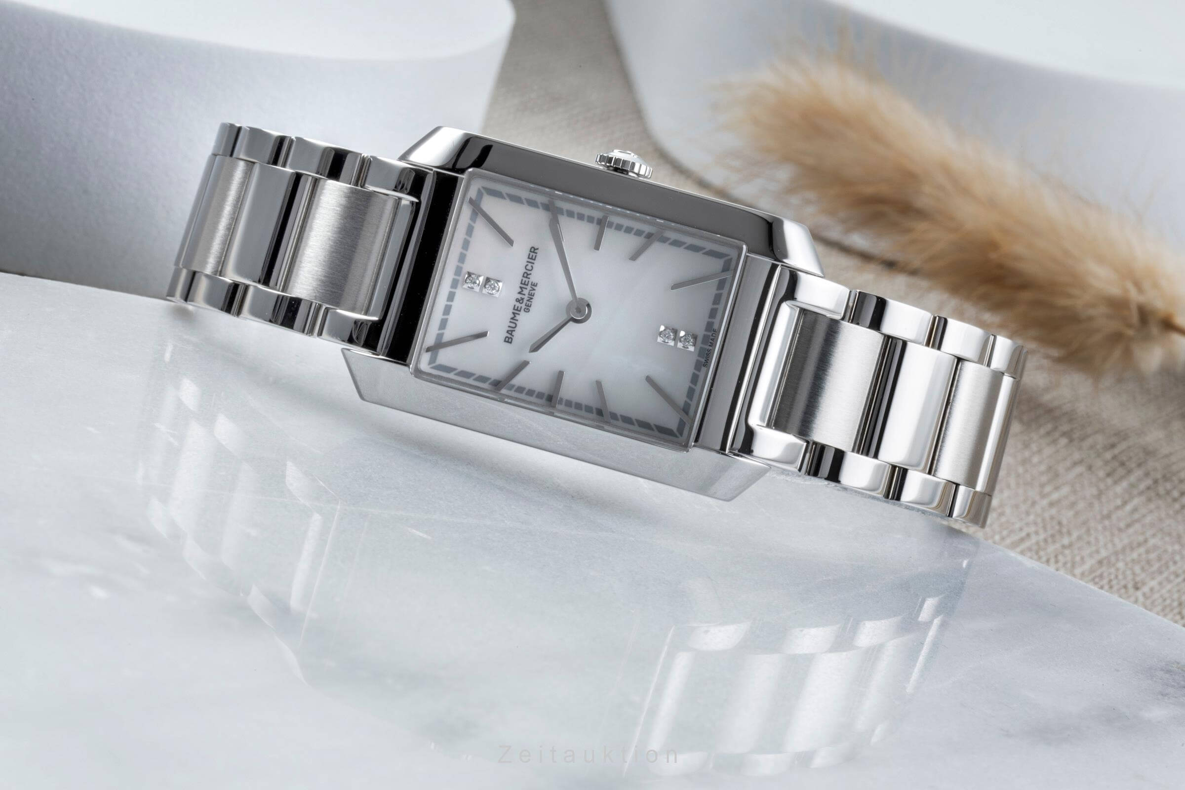 Baume & Mercier Hampton acier quartz Kal. BM 7057 Ref. M0A10474  | Zeitauktion
