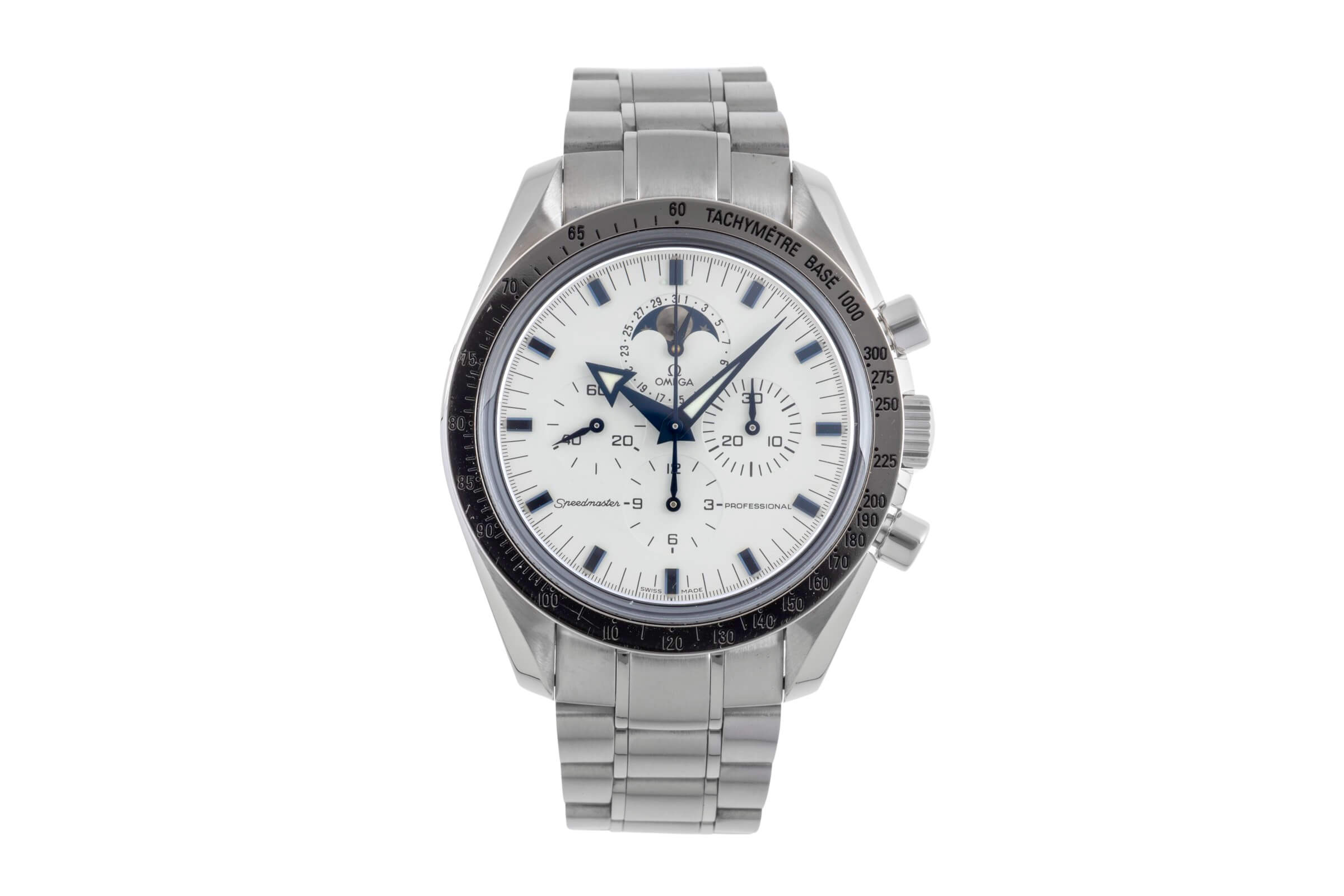Omega Speedmaster chronographe acier à remontage manuel Kal. 1866 Ref. 3575.20.00  | Zeitauktion