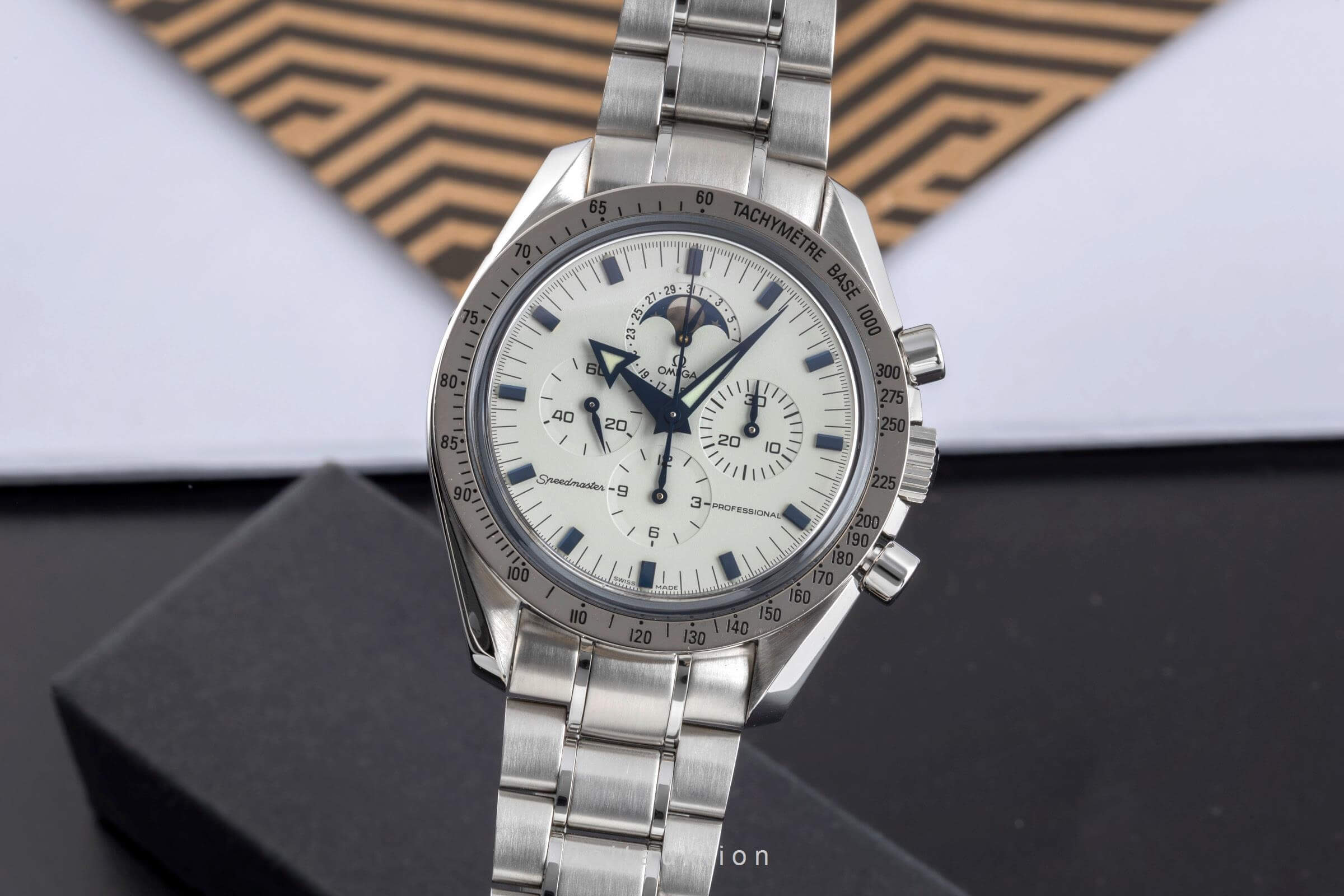 Omega Speedmaster chronographe acier à remontage manuel Kal. 1866 Ref. 3575.20.00  | Zeitauktion