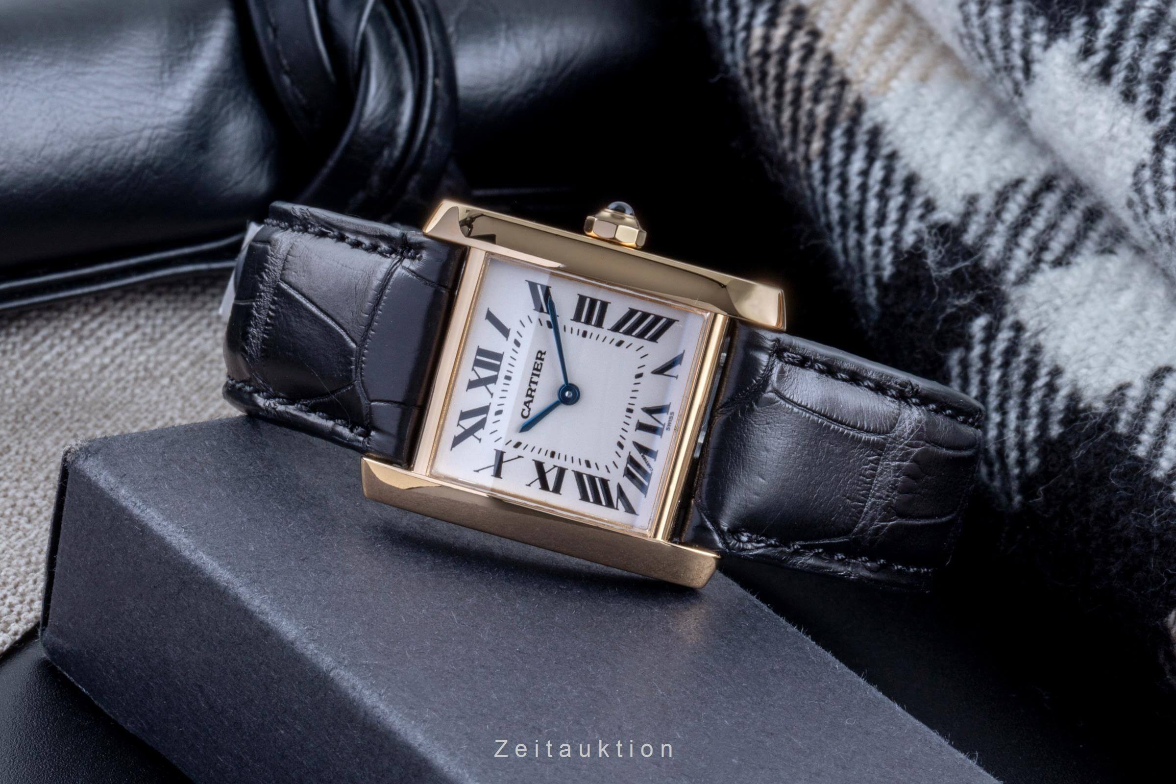 Cartier Tank Francaise 18k Gold Quarz Kal. 157 Ref. W50003N2  | Zeitauktion