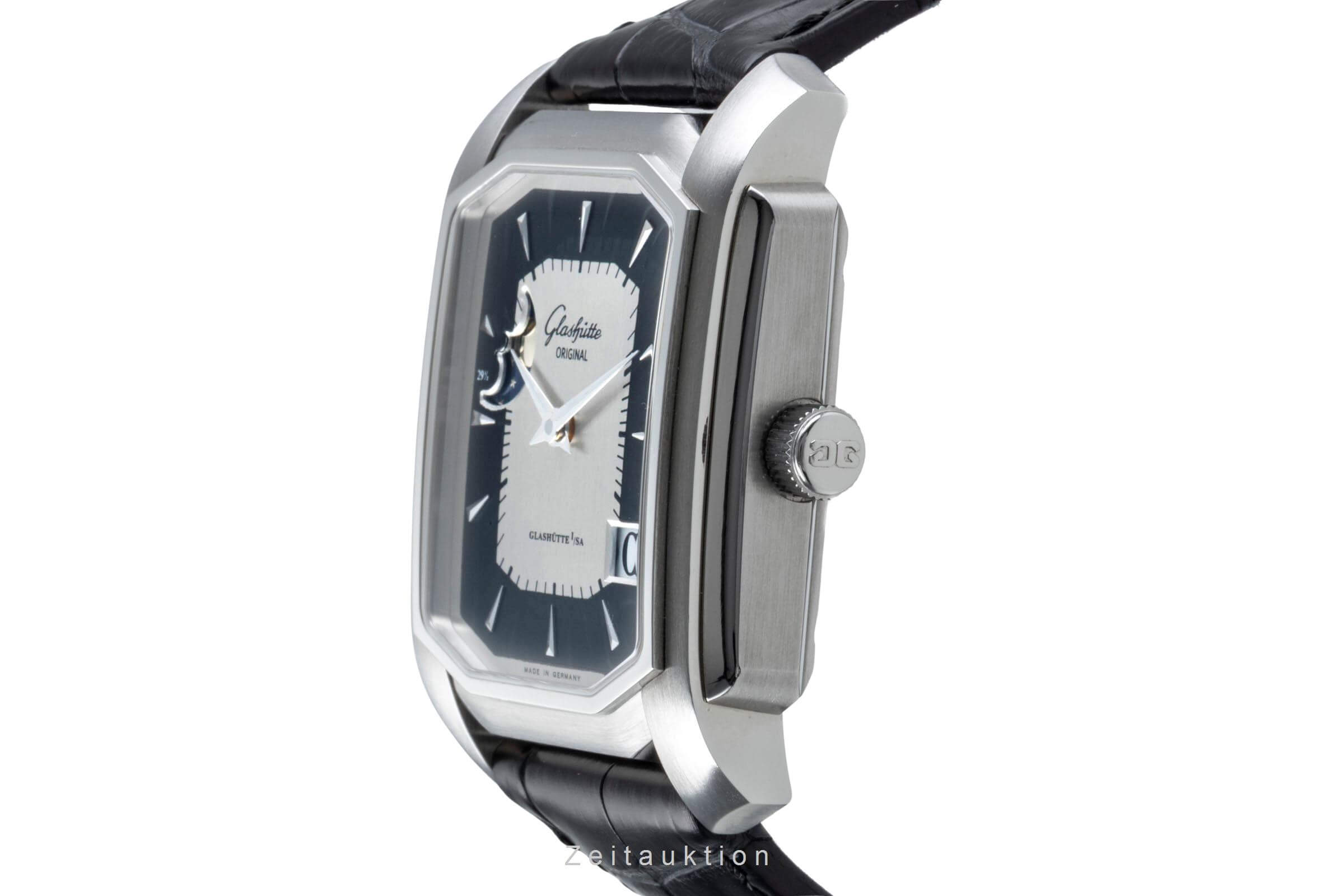 Glashütte Original * acier automatique Kal. GUB 39-43 Ref. 39-43-05-04-04  | Zeitauktion
