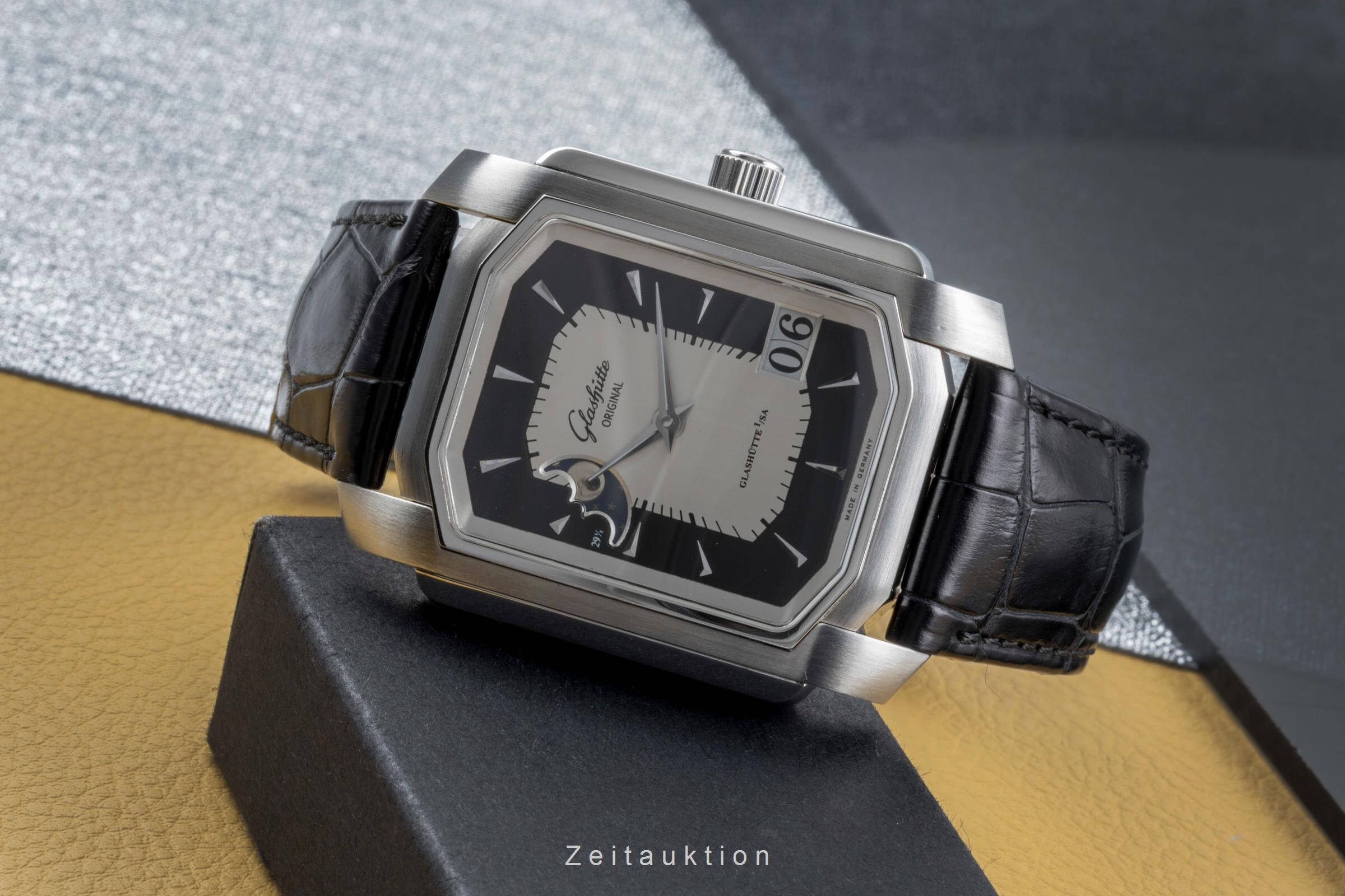 Glashütte Original * acier automatique Kal. GUB 39-43 Ref. 39-43-05-04-04  | Zeitauktion