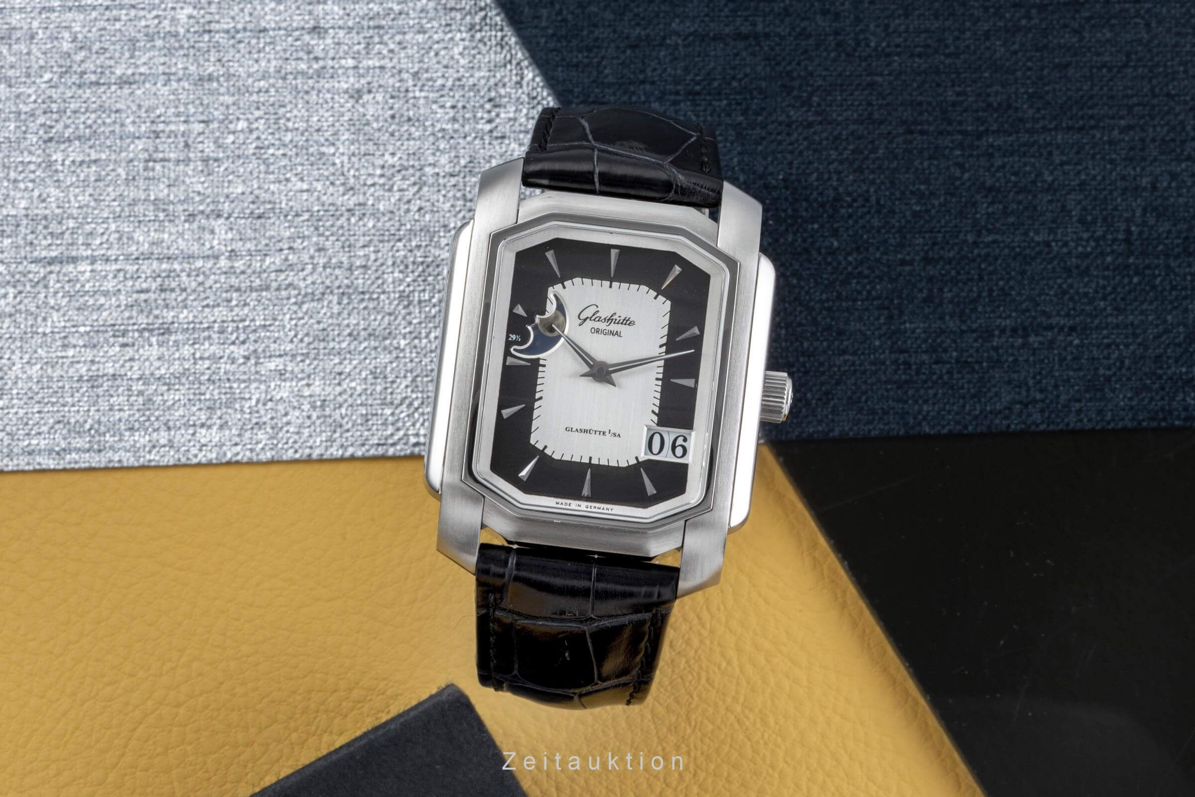 Glashütte Original * acier automatique Kal. GUB 39-43 Ref. 39-43-05-04-04  | Zeitauktion