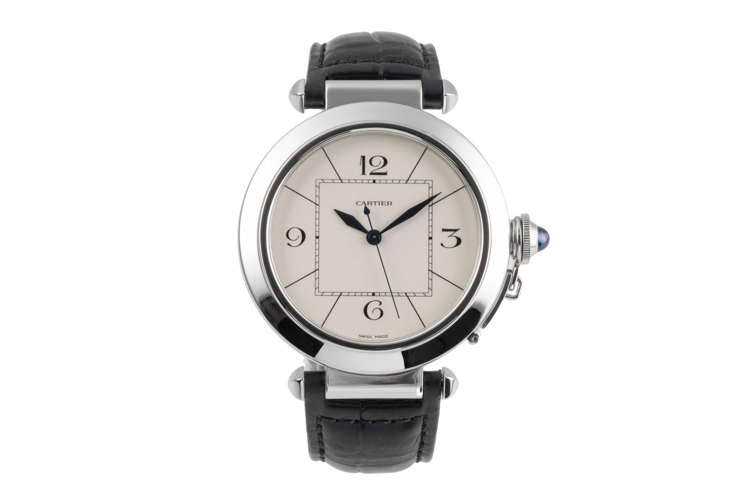 Cartier Pasha acciaio automatismo Kal. 8000 MC Ref. W3107255  | Zeitauktion