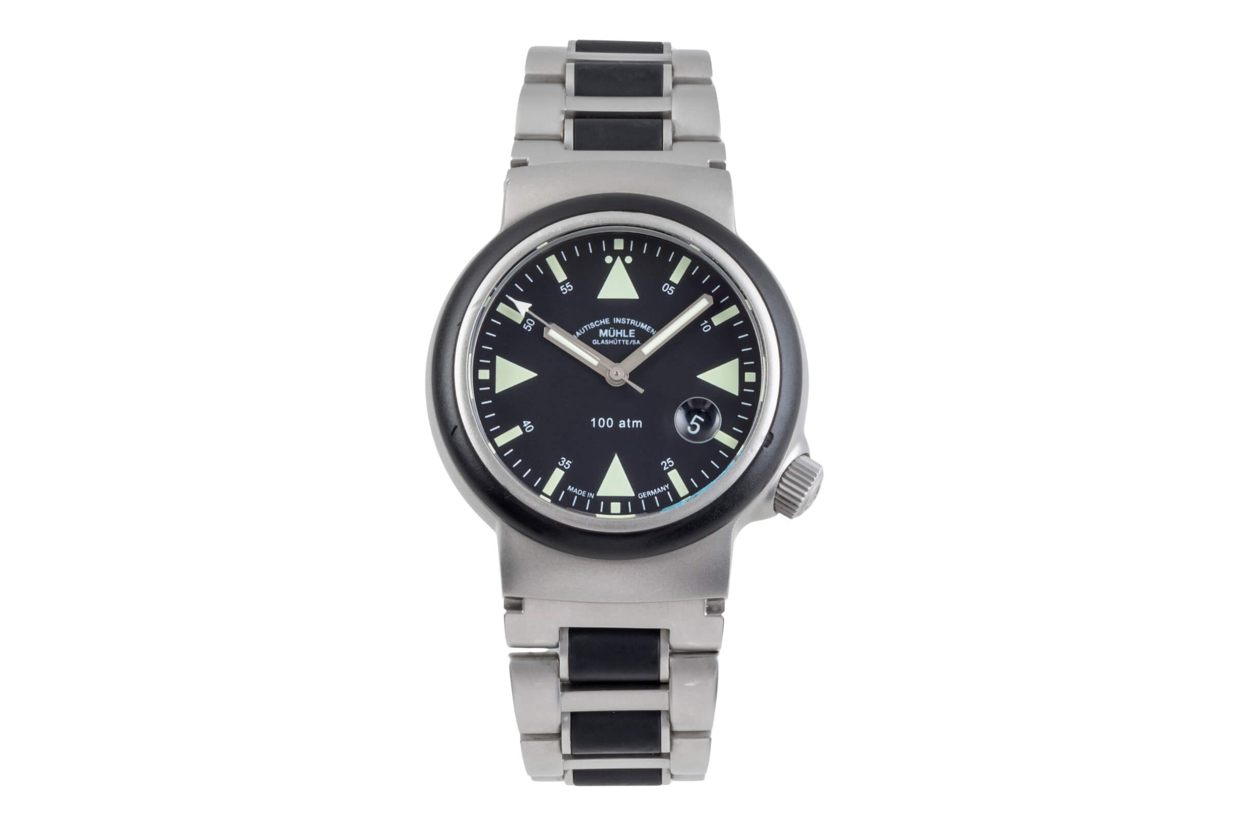Mühle Rescue Timer acciaio automatismo Ref. M1-41-03-MB  | Zeitauktion