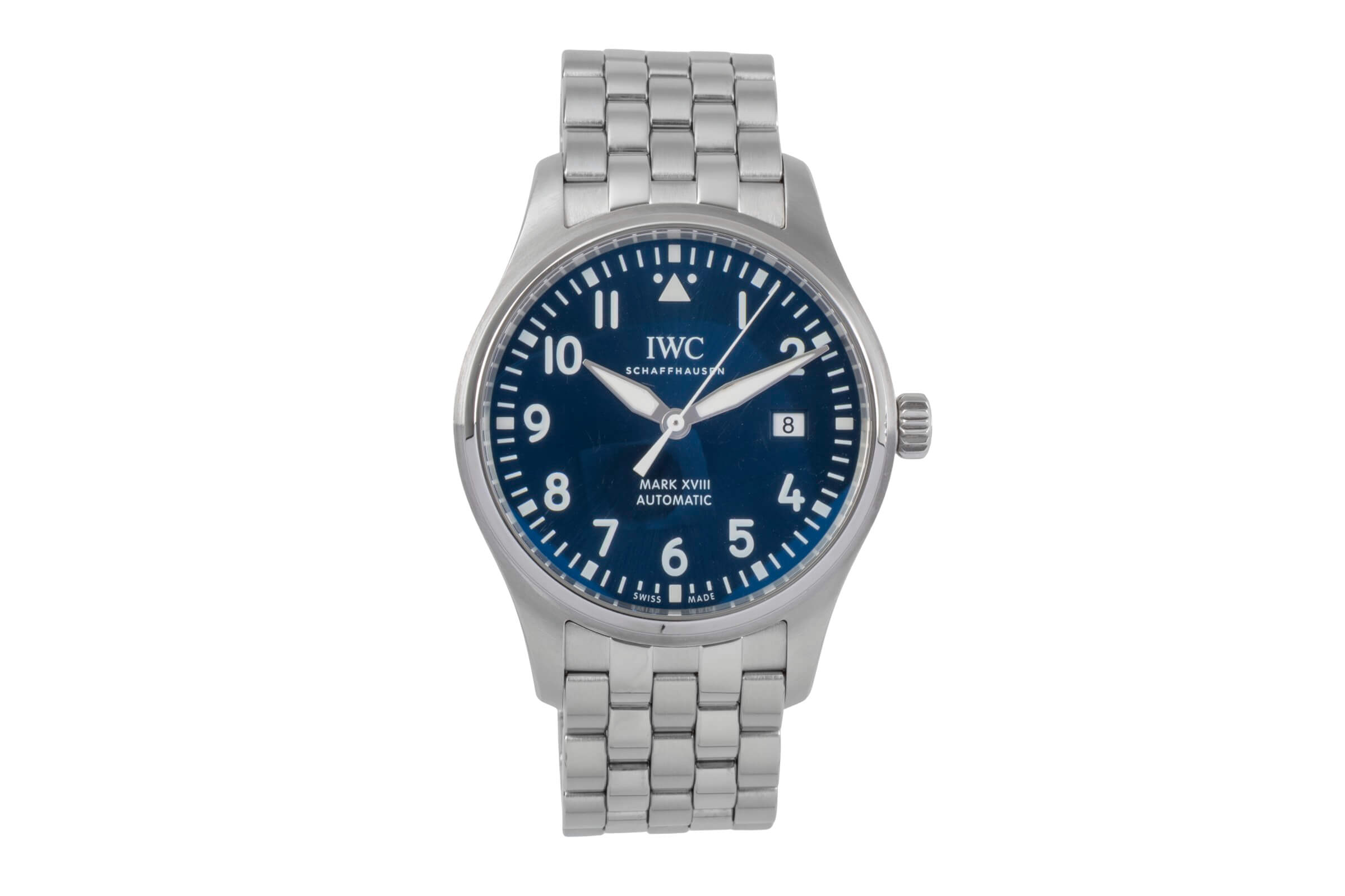 IWC Mark XVIII Stahl Automatik Kal. C.30110 Ref. IW327014  | Zeitauktion