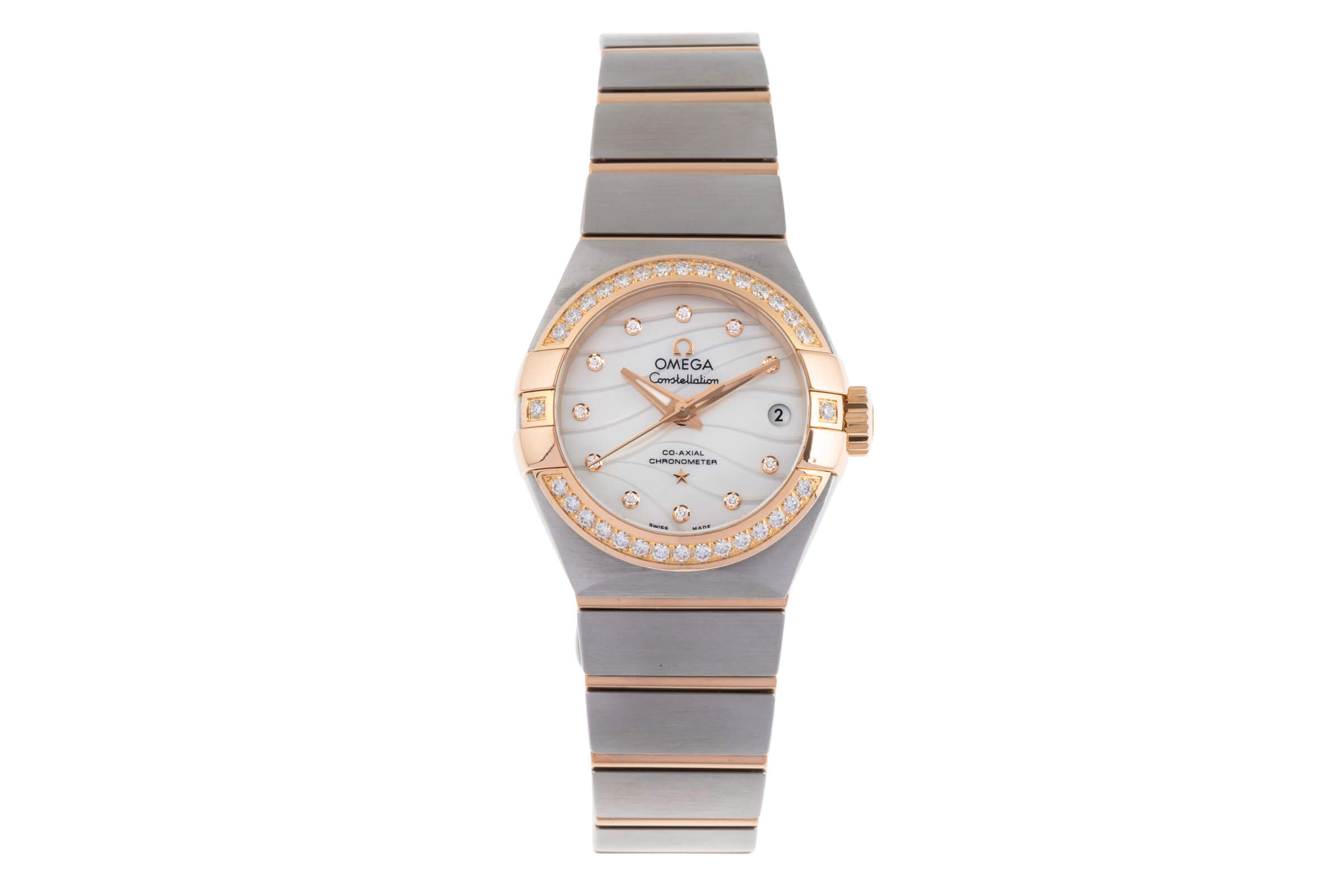 Omega Constellation Stahl / Gold Automatik Kal. 8520 Ref. 123.25.27.20.55.004  | Zeitauktion