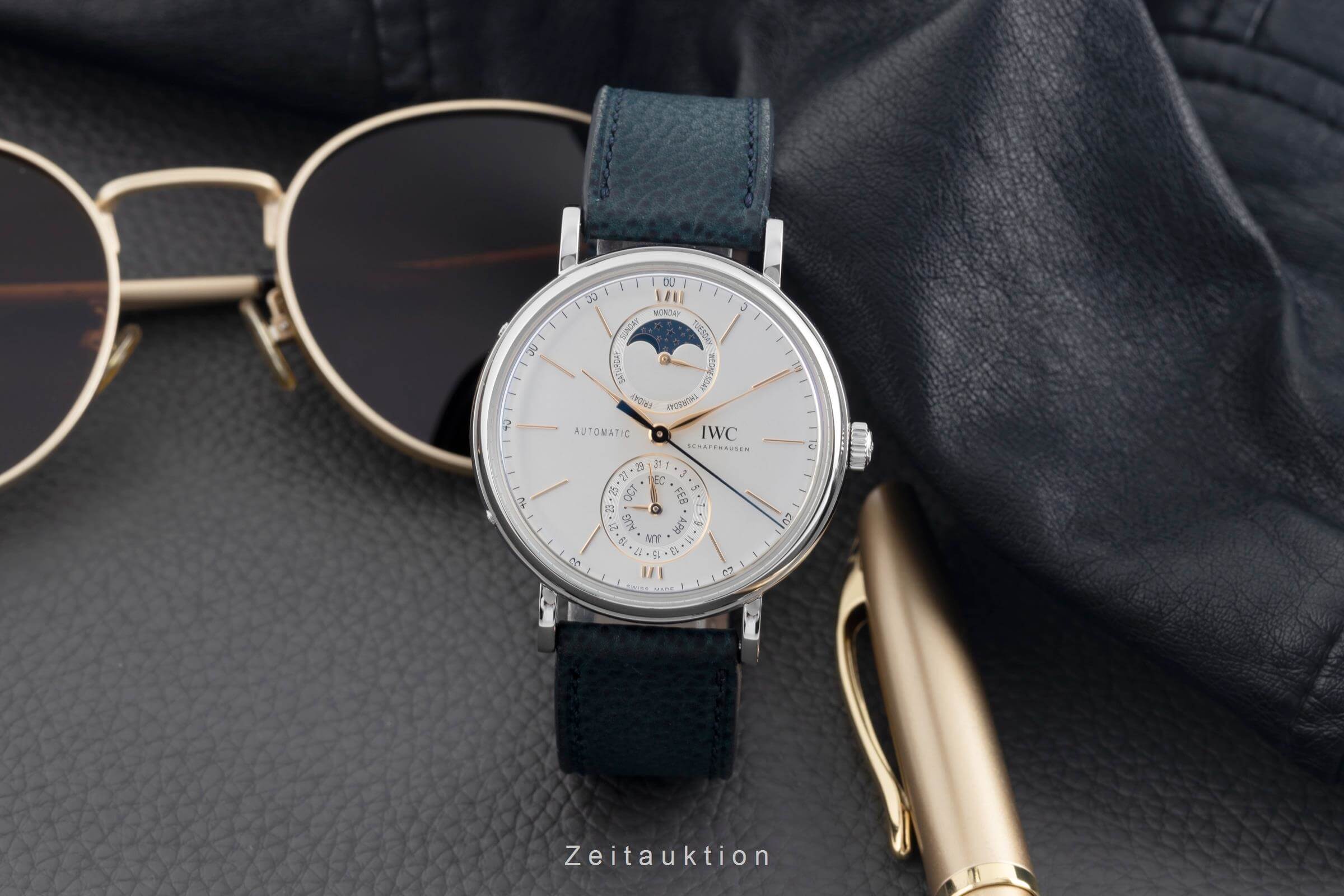 IWC Portofino acciaio automatismo Kal. C.32150 Ref. IW359001  | Zeitauktion