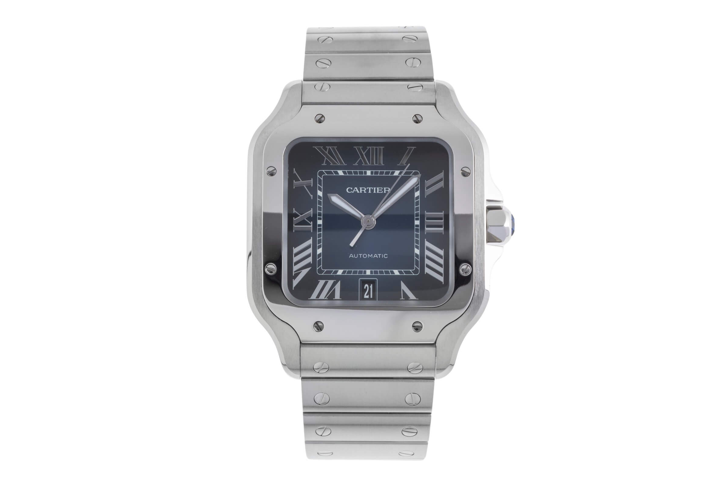 Cartier Santos steel automatic Kal. 1847 MC Ref. WSSA0030  | Zeitauktion