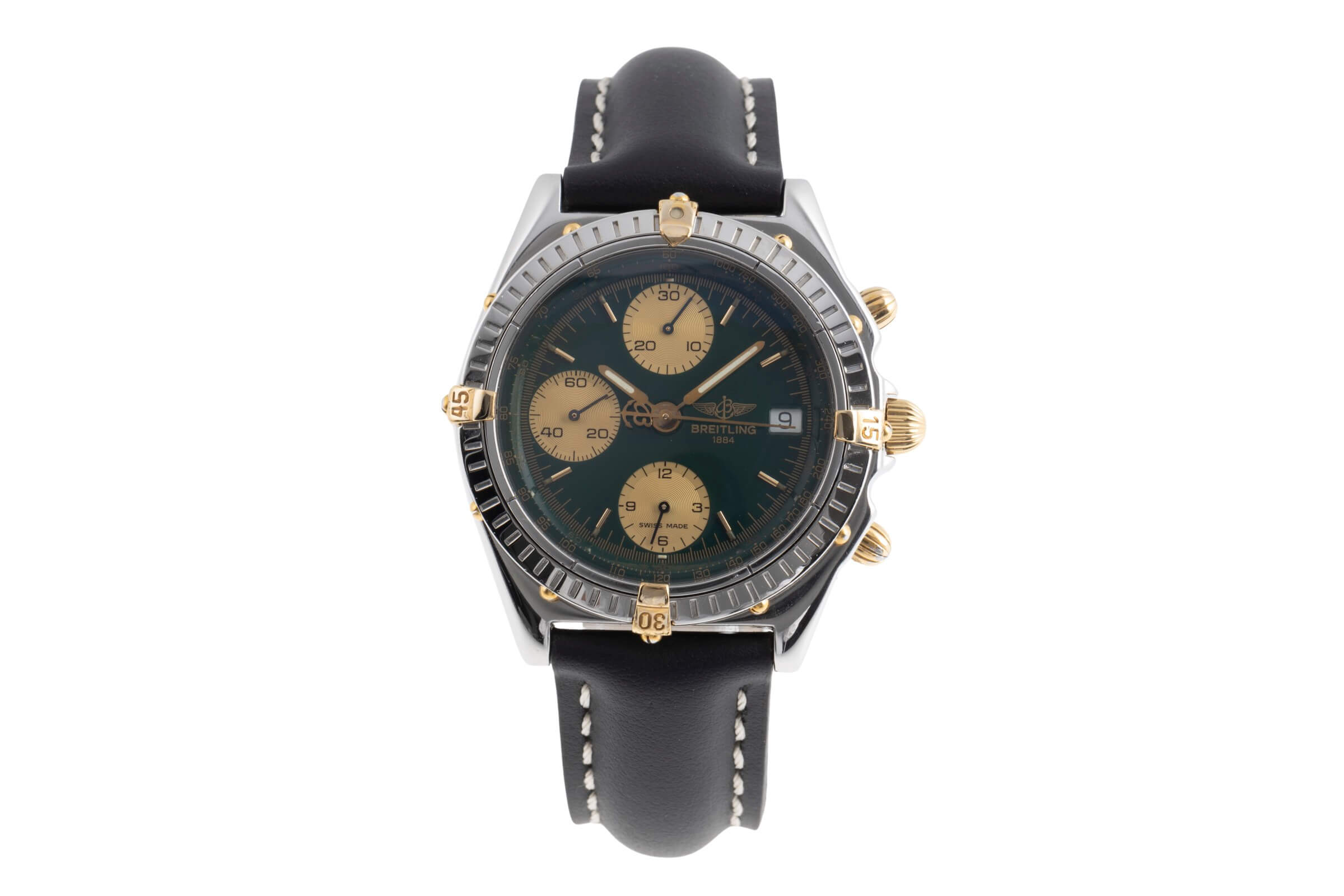 Breitling Chronomat chronographe acier / doré automatique Kal. B13 Ref. B13048  | Zeitauktion