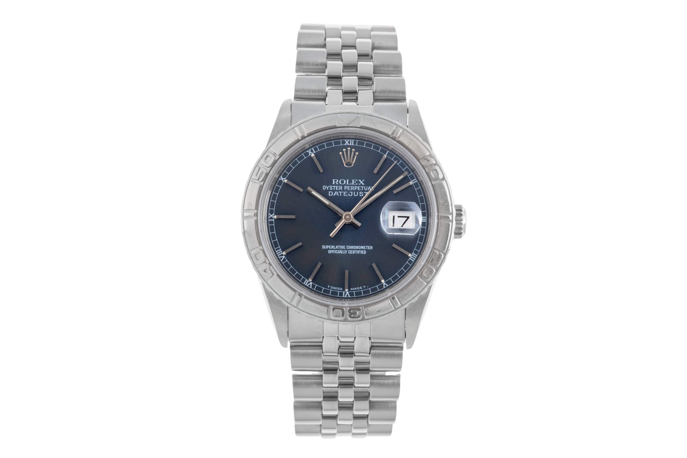 Rolex Datejust Turn-O-Graph steel / white gold automatic Kal. 3135 Ref. 16264  | Zeitauktion