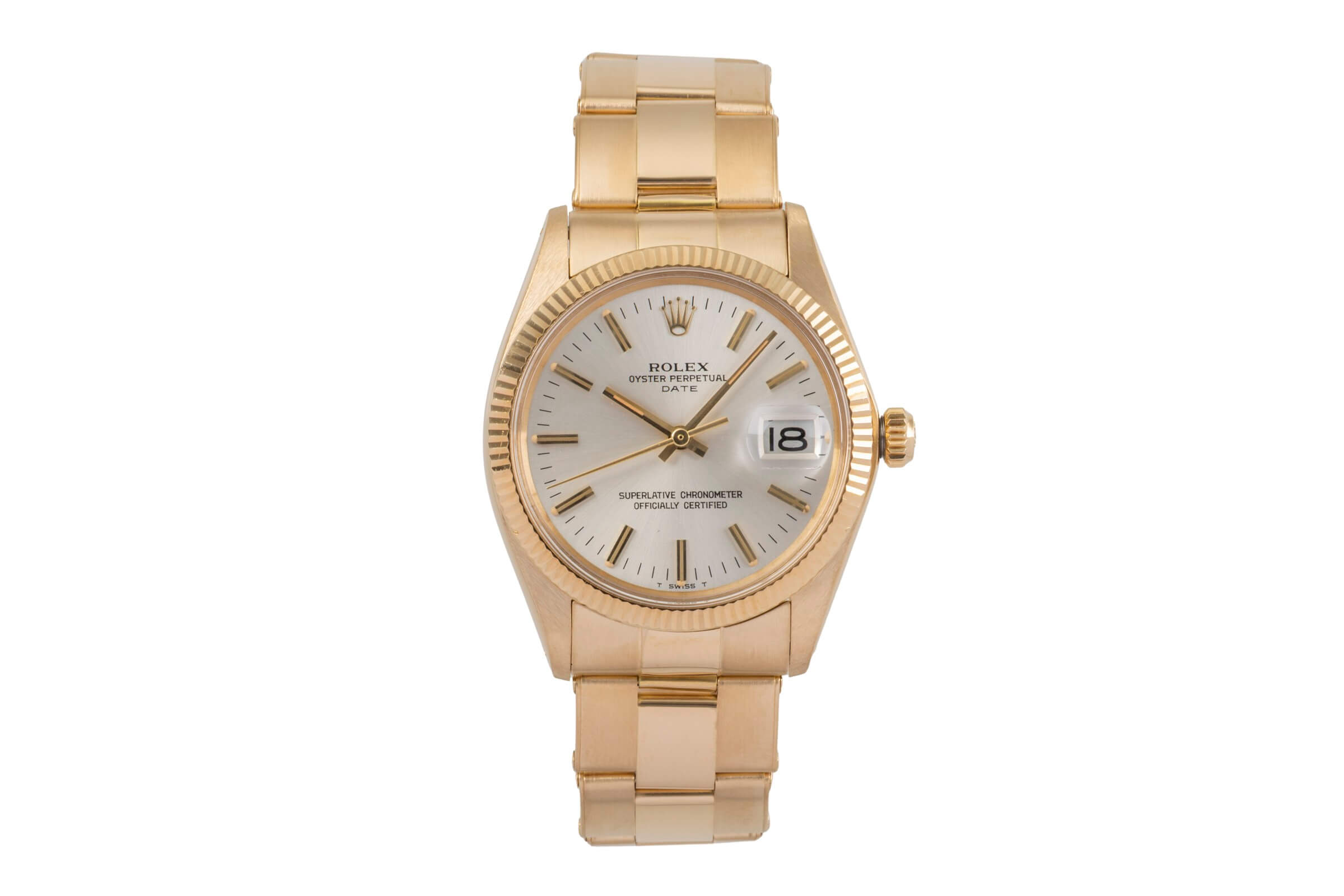 Rolex Date 18 ct gold automatic Kal. 1570 Ref. 1503 VINTAGE  | Zeitauktion