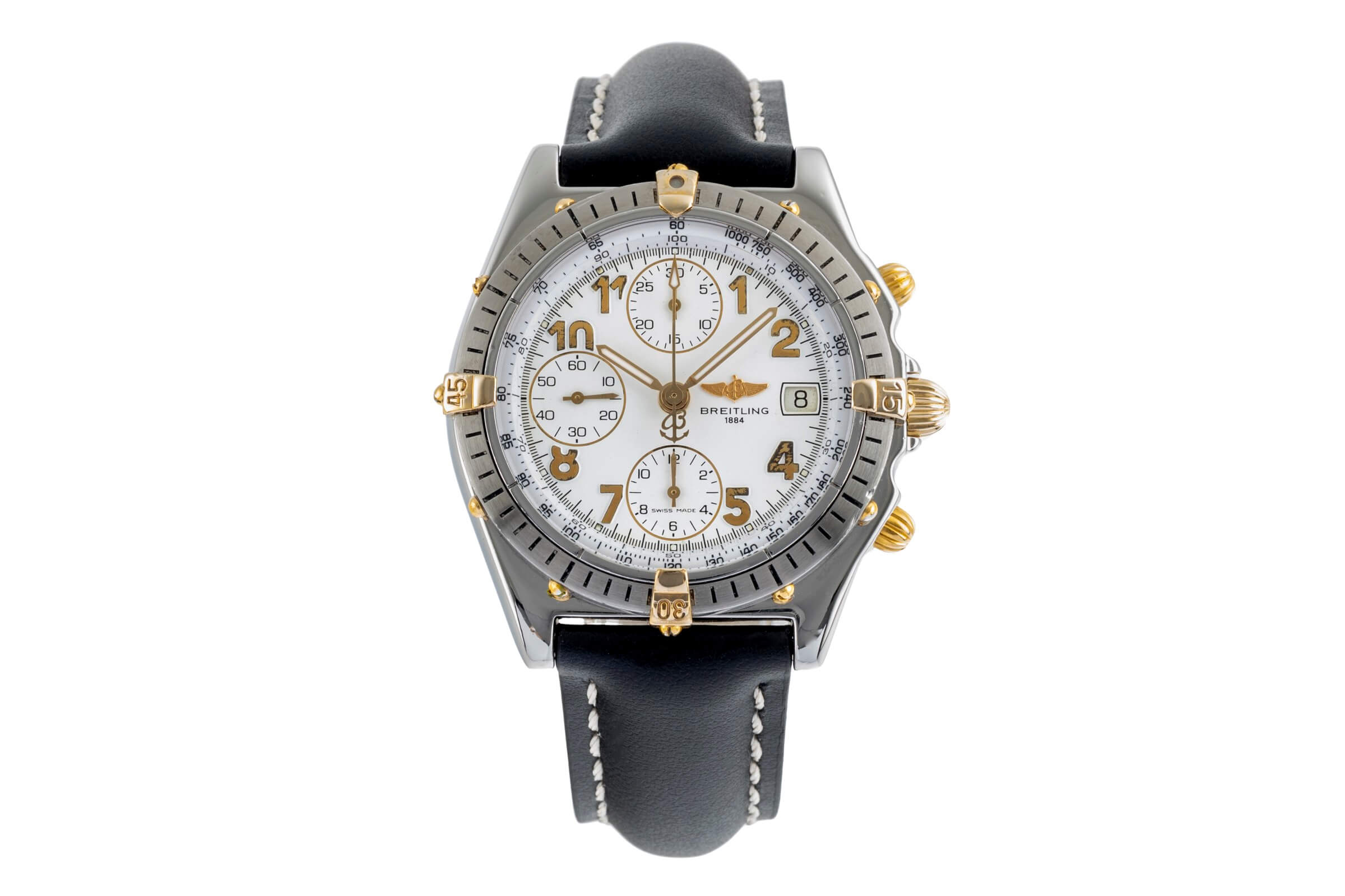 Breitling Chronomat chronograph gilt / steel automatic Kal. B13 Ref. B13047 | 2502249