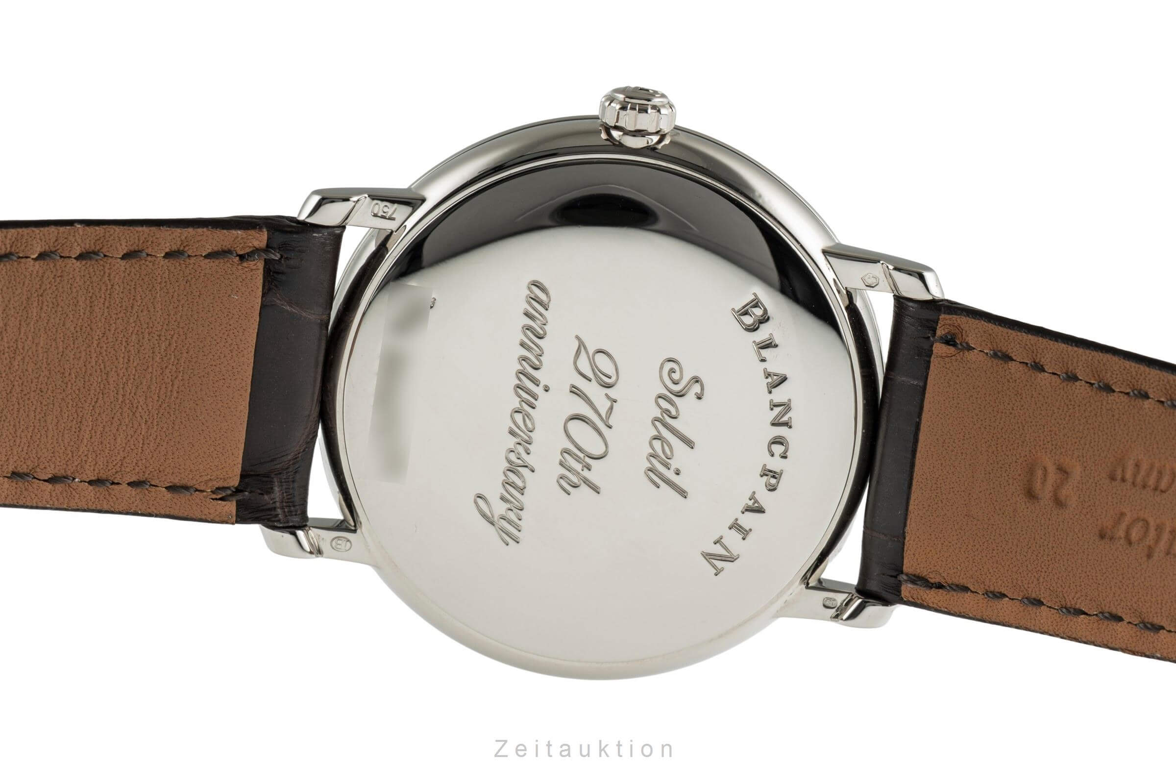 Blancpain Ultraflach 18 ct white gold automatic Kal. 1150 Ref. 6223A-1542-55B LIMITED EDITION | Zeitauktion