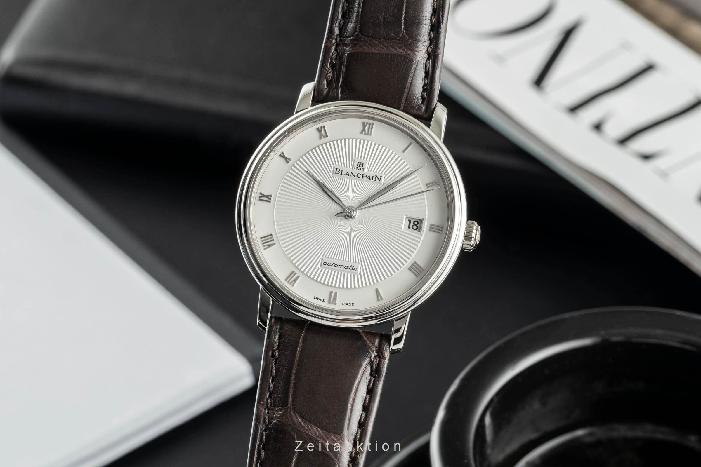 Blancpain Ultraflach 18 ct white gold automatic Kal. 1150 Ref. 6223A-1542-55B LIMITED EDITION | Zeitauktion