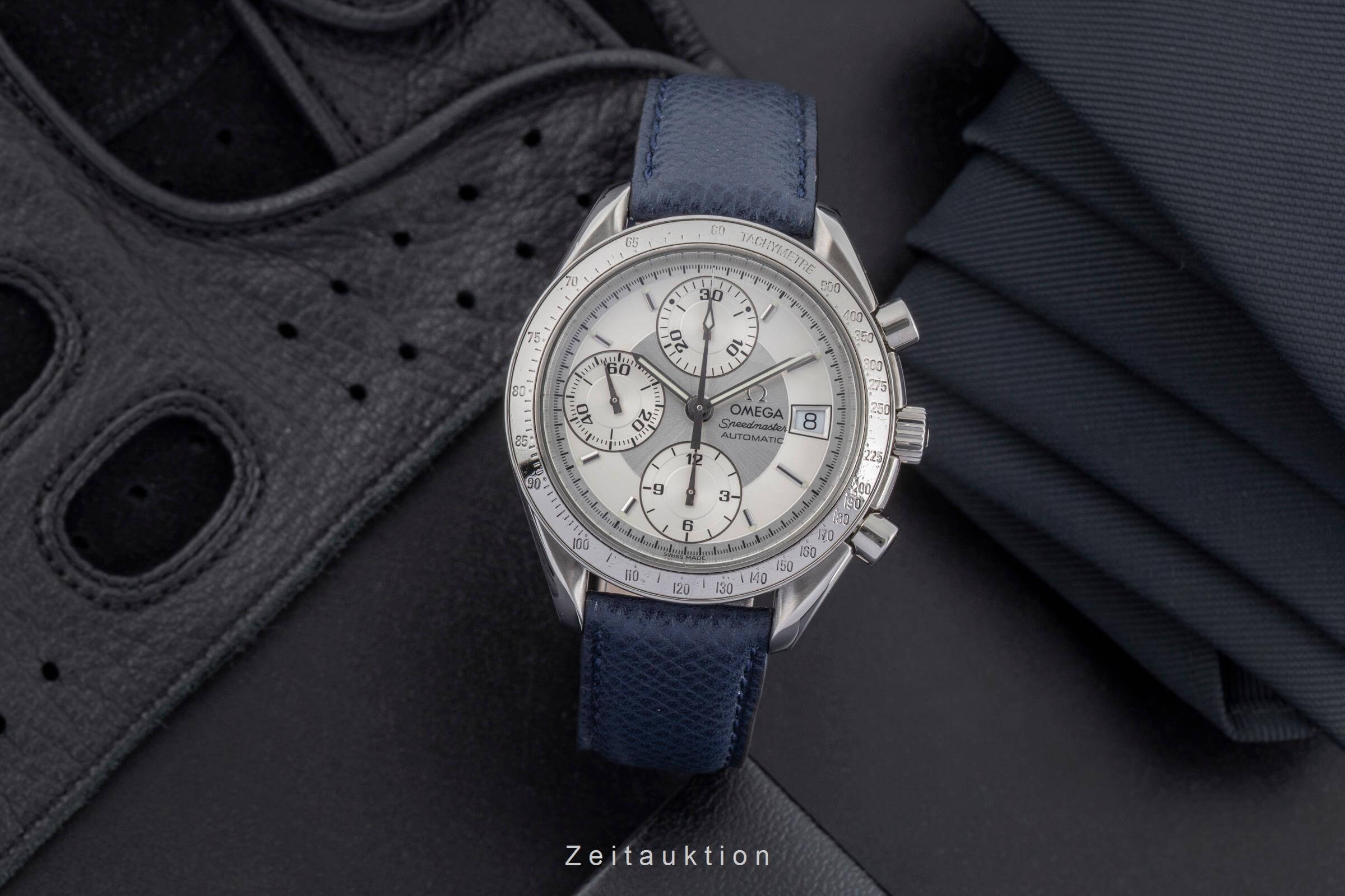 Omega Speedmaster Date chronograph steel automatic Kal. 1152 Ref. 3513.30.00  | Zeitauktion