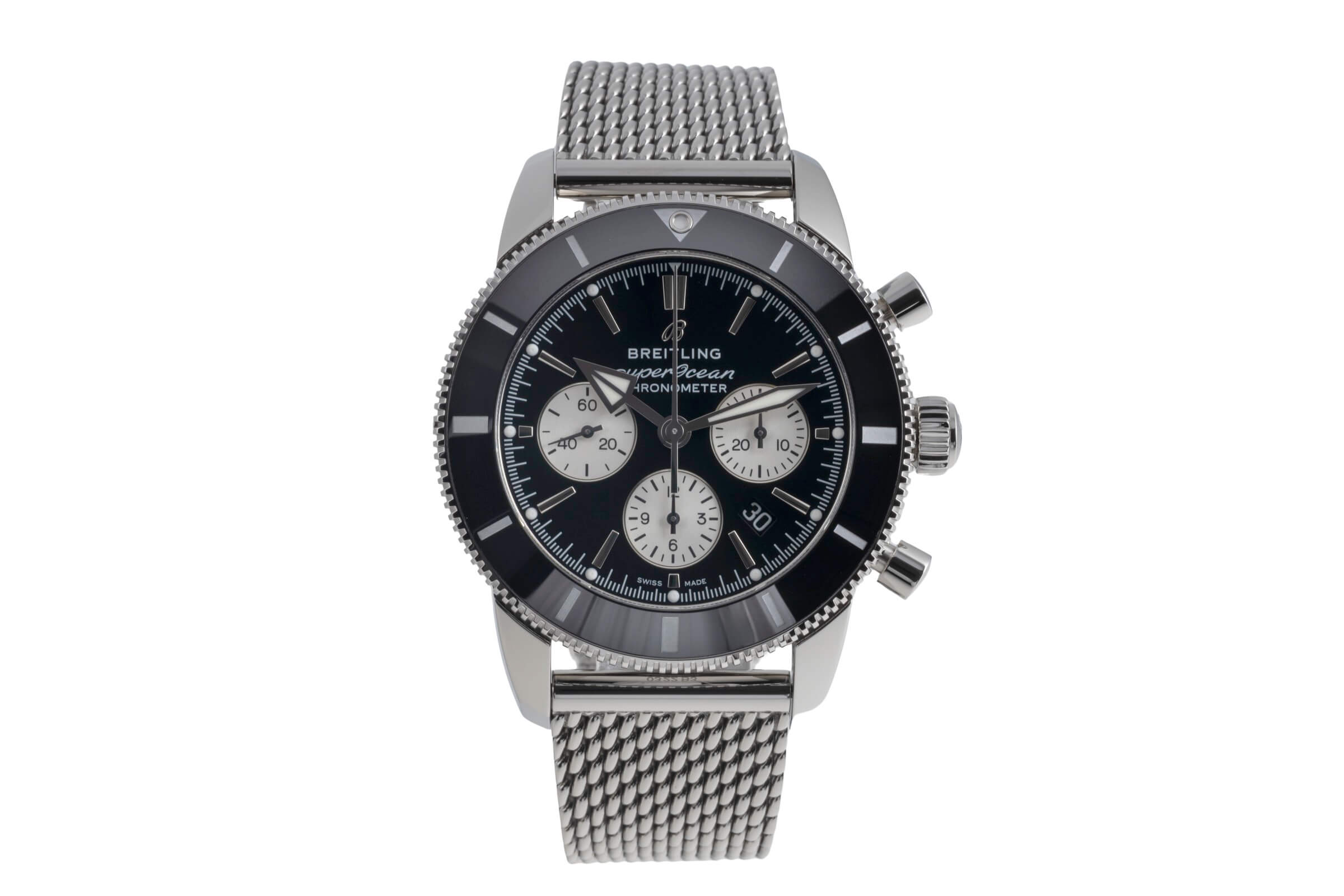 Breitling Superocean Chronograph chronograph steel automatic Kal. B01 Ref. AB0162121B1A1  | Zeitauktion