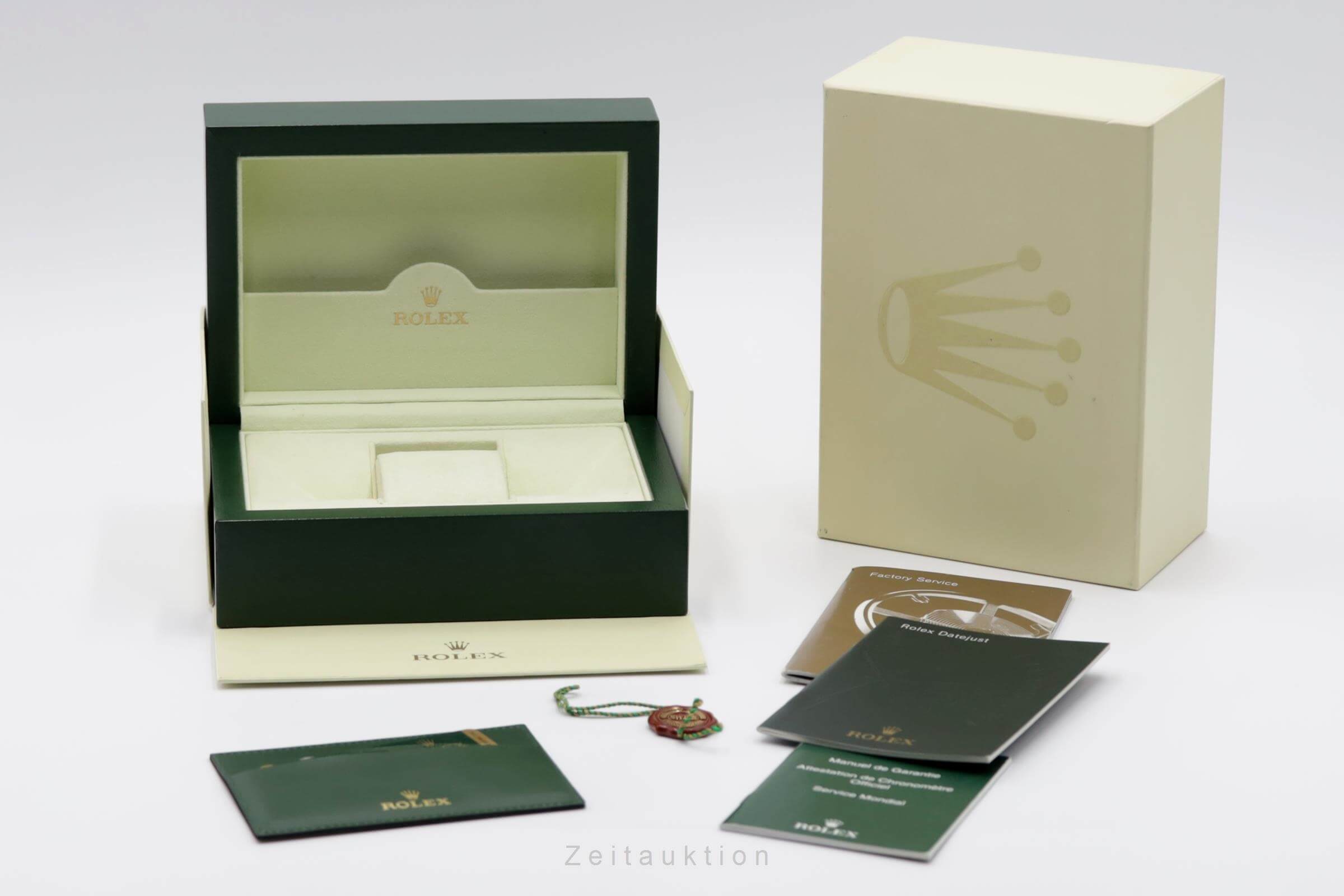 Rolex Datejust 116264 Turn-O-Graph Black Jubilee 18K W Gold