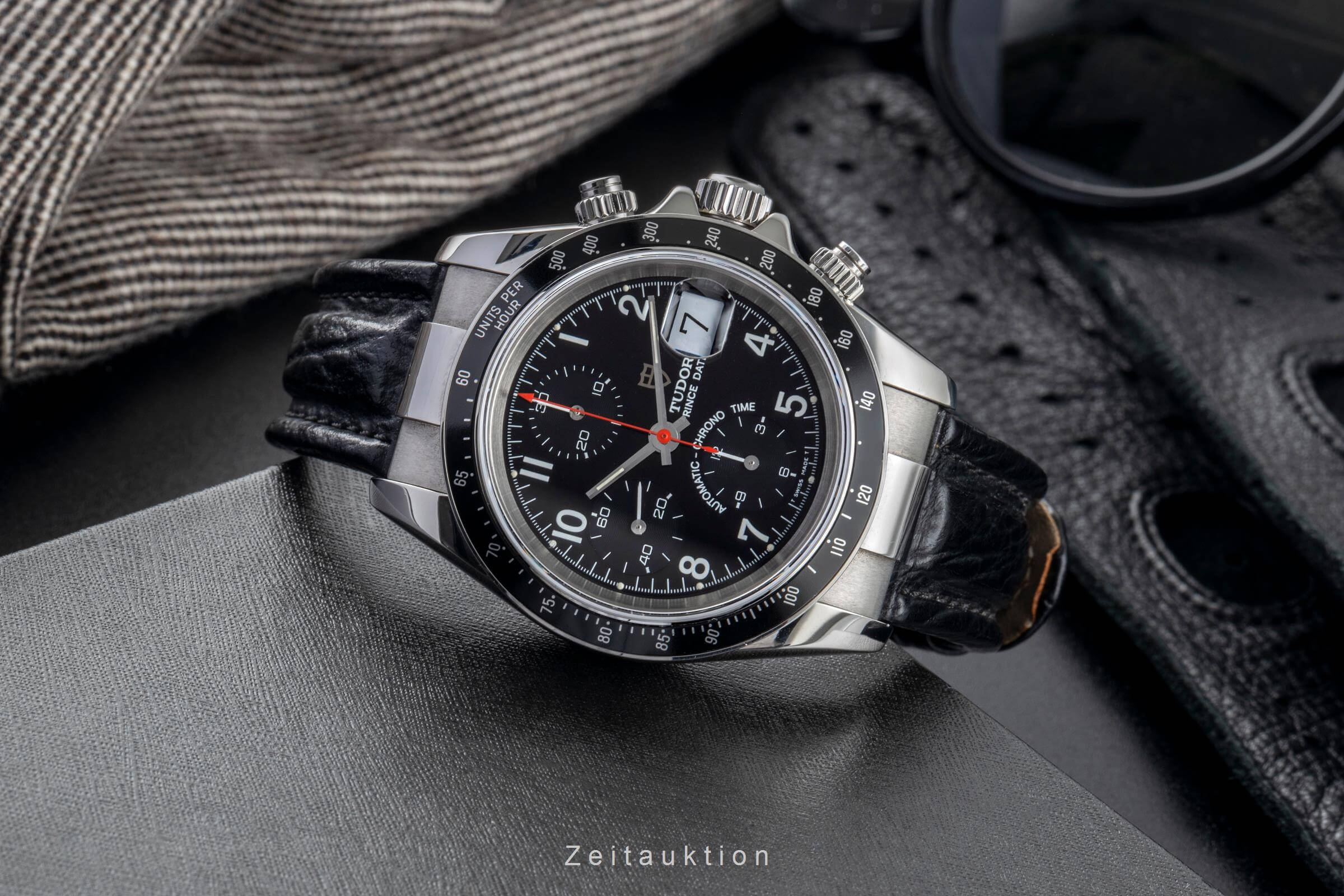 Tudor Prince Date chronograph steel automatic Ref. 79260P  | Zeitauktion