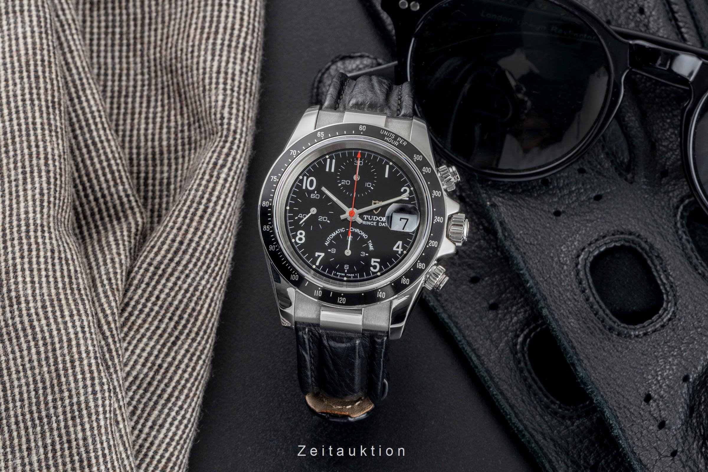 Tudor Prince Date chronograph steel automatic Ref. 79260P  | Zeitauktion