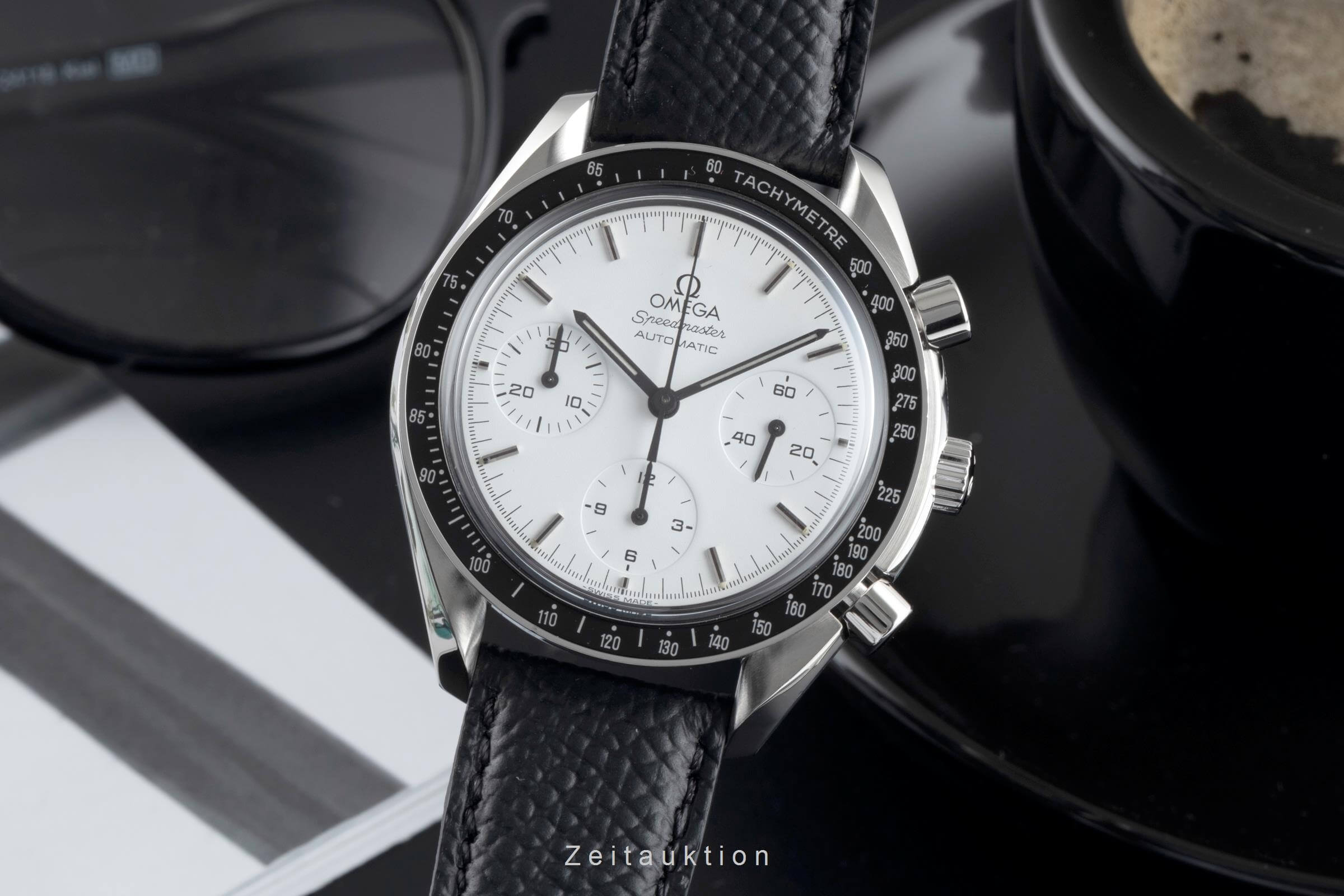 Omega Speedmaster Chronograph Stahl Automatik Kal. 3220 Ref. 3510.20  | Zeitauktion