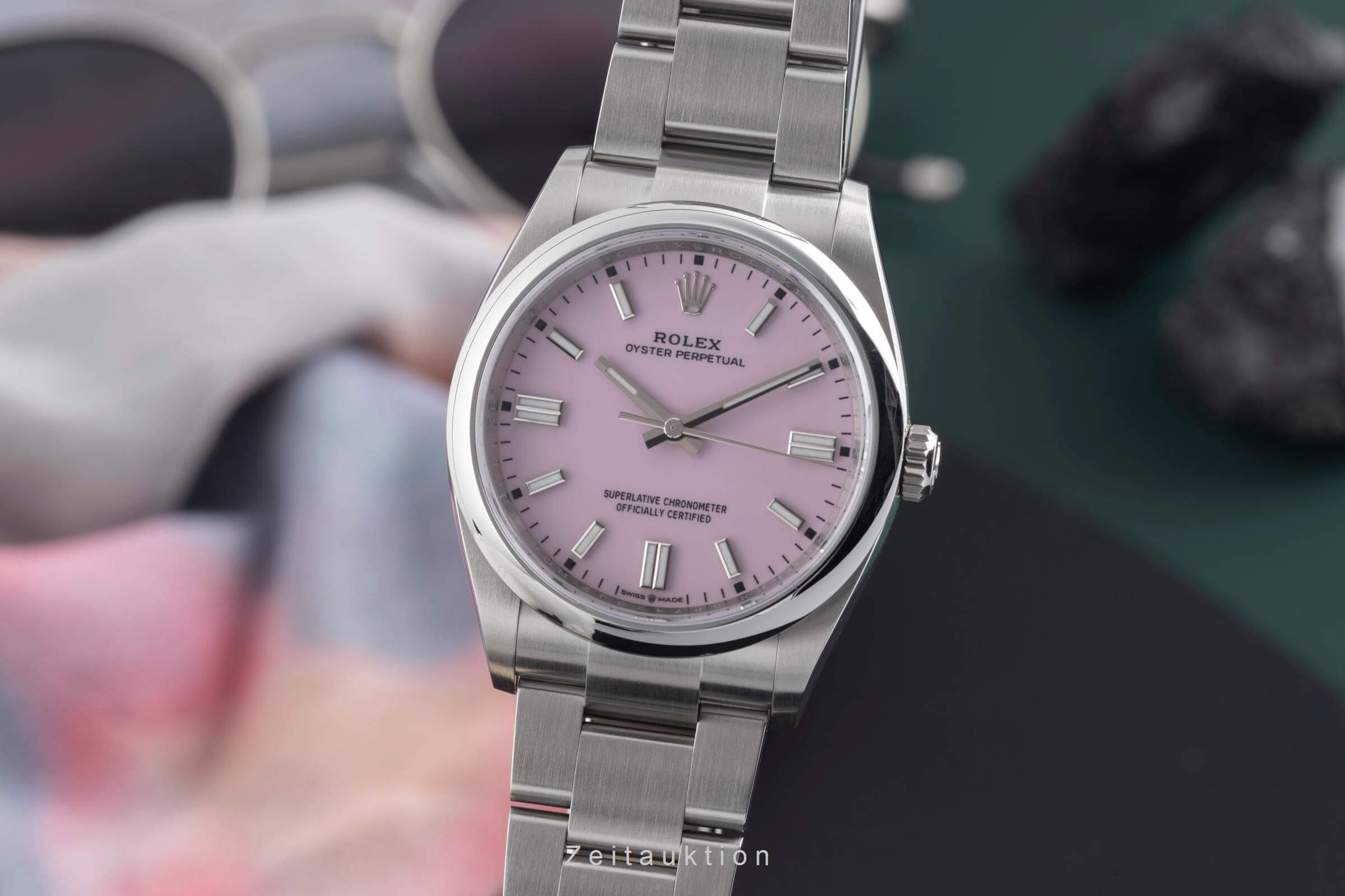 Rolex Oyster Perpetual acciaio automatismo Kal. 3230 Ref. 126000  | Zeitauktion