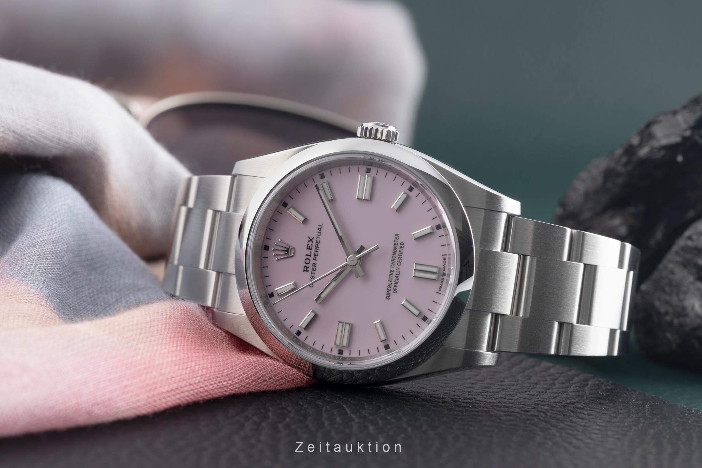 Rolex Oyster Perpetual acciaio automatismo Kal. 3230 Ref. 126000  | Zeitauktion