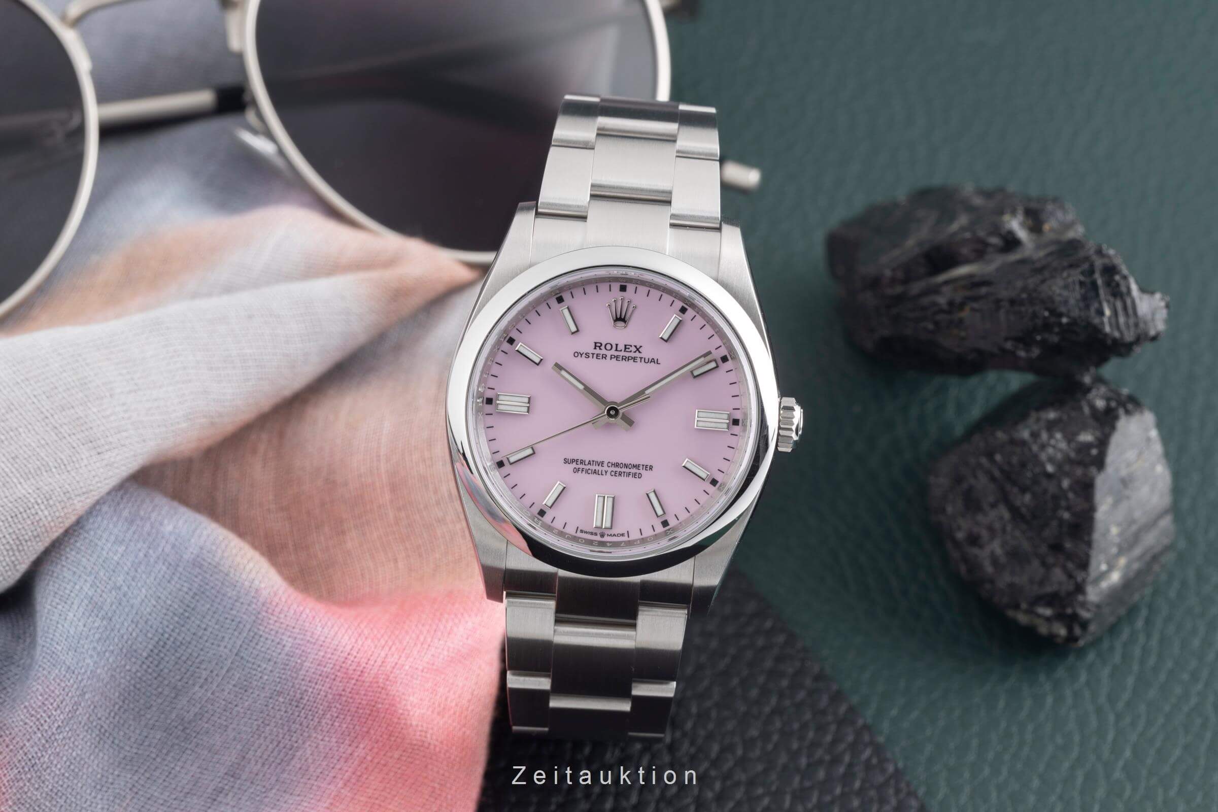Rolex Oyster Perpetual acciaio automatismo Kal. 3230 Ref. 126000  | Zeitauktion