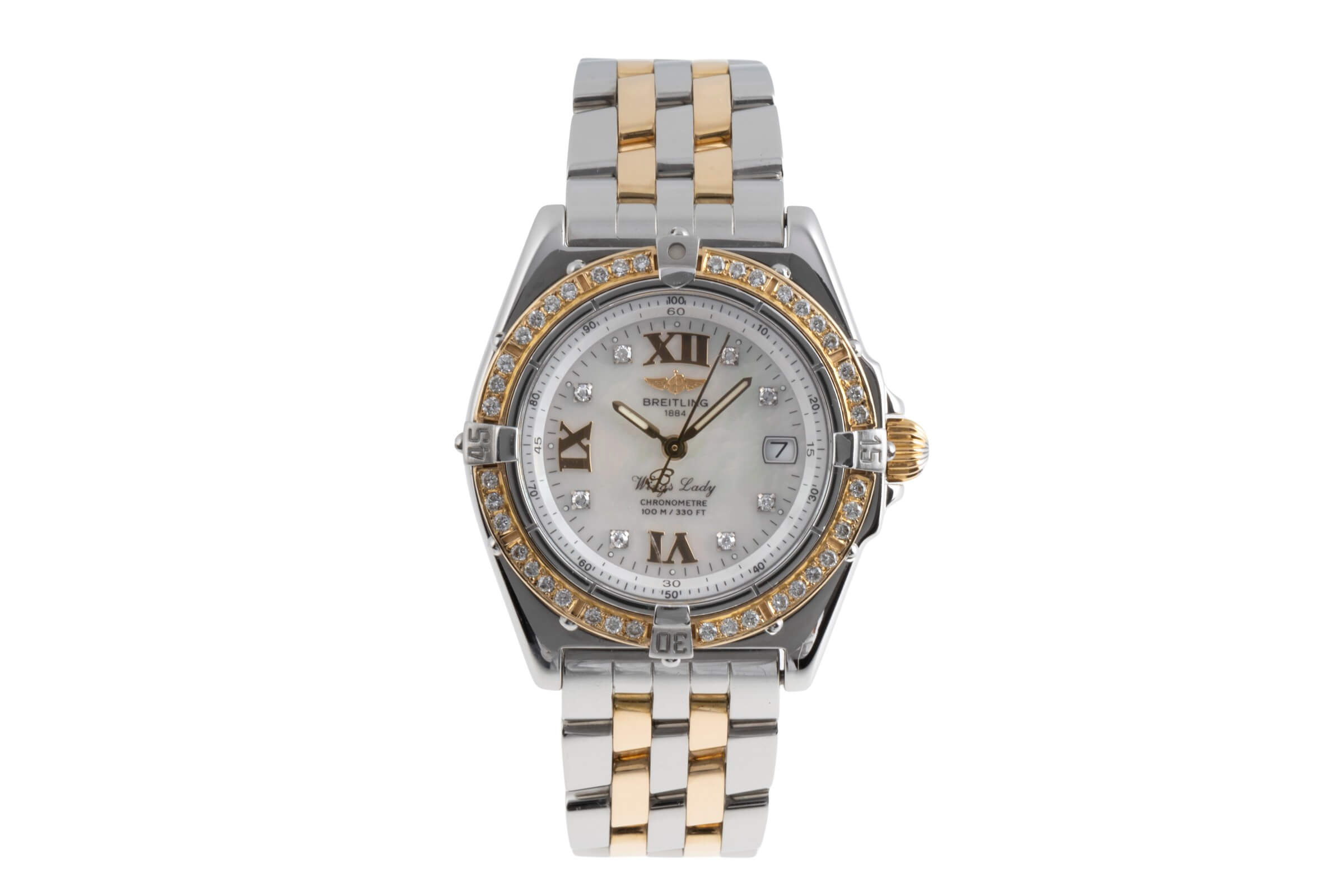 Breitling Wings acier / or  quartz Kal. B67 Ref. D67350  | Zeitauktion