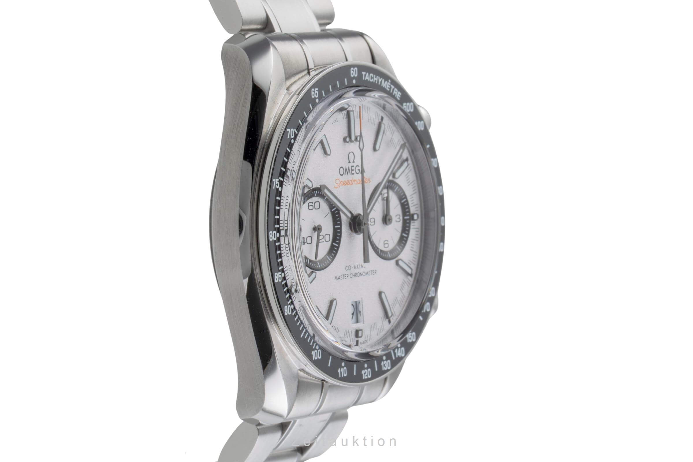 Omega Speedmaster Racing Chronograph Stahl Automatik Kal. 9900 Ref. 329.33.44.51.04.001  | Zeitauktion
