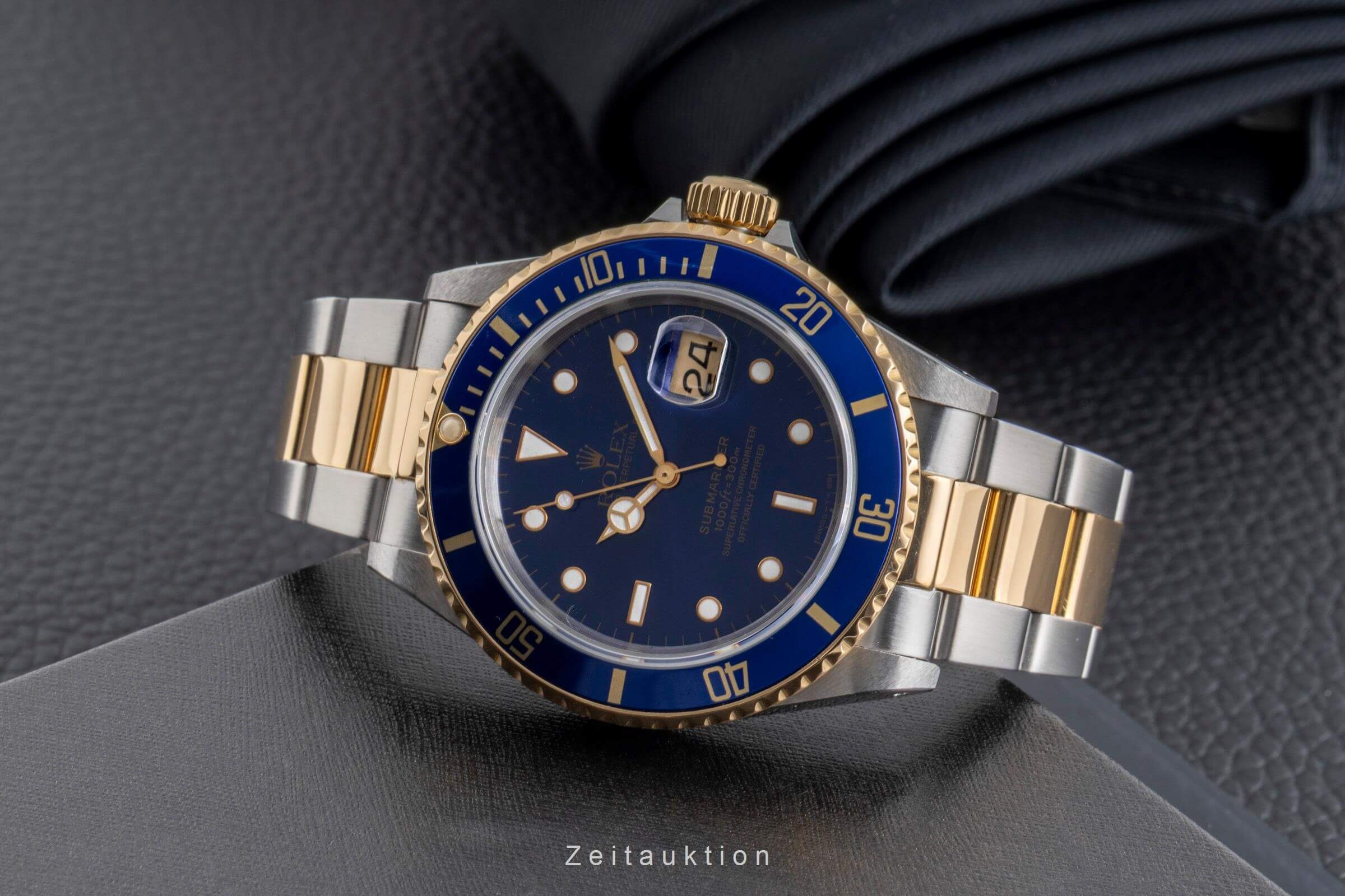 Rolex Submariner acero / oro automático Kal. 3135 Ref. 16613  | Zeitauktion