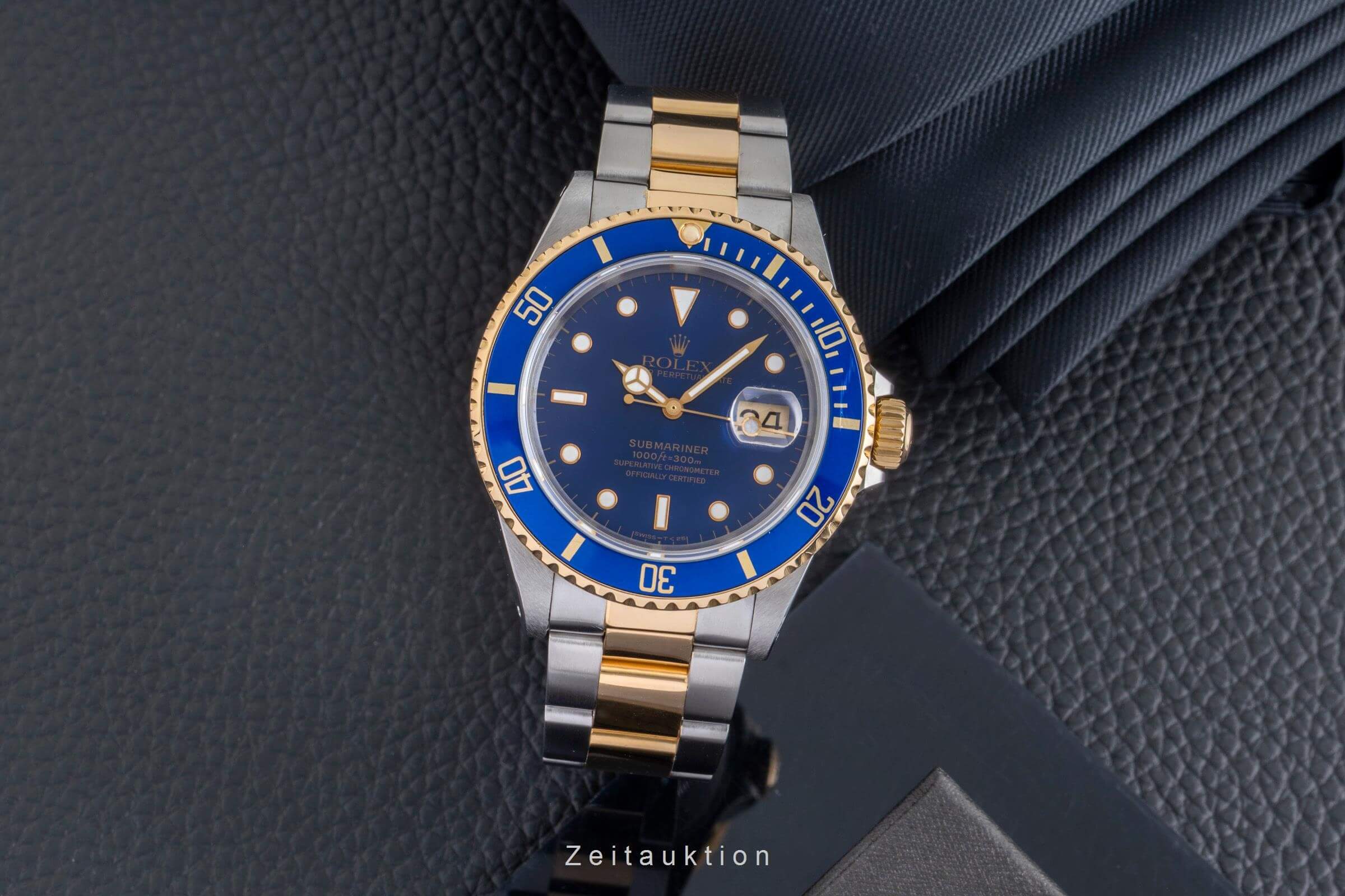 Rolex Submariner acero / oro automático Kal. 3135 Ref. 16613  | Zeitauktion